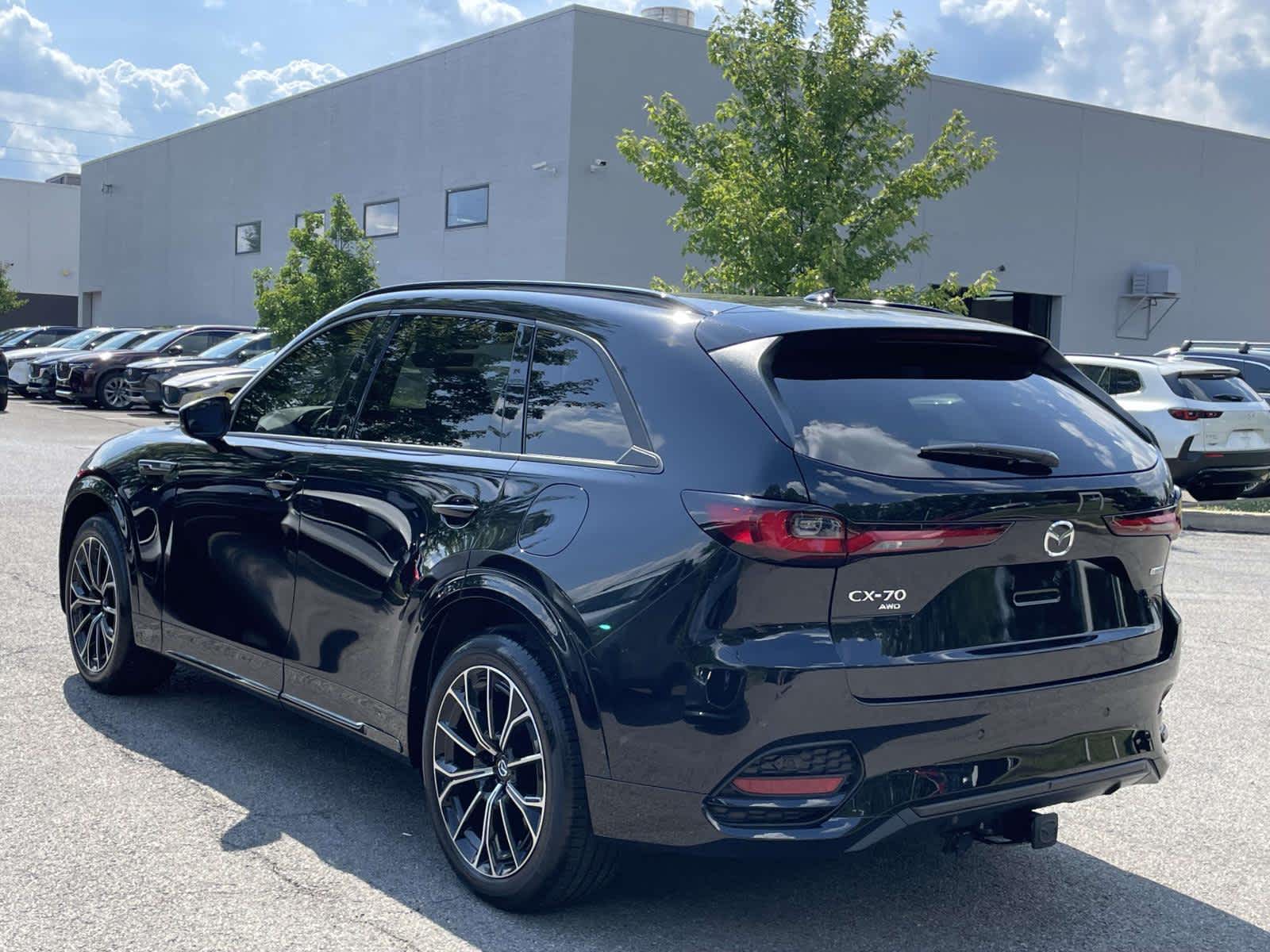2025 Mazda CX-70 3.3 Turbo S Premium Package Jet Black Mica at Cochran Mazda