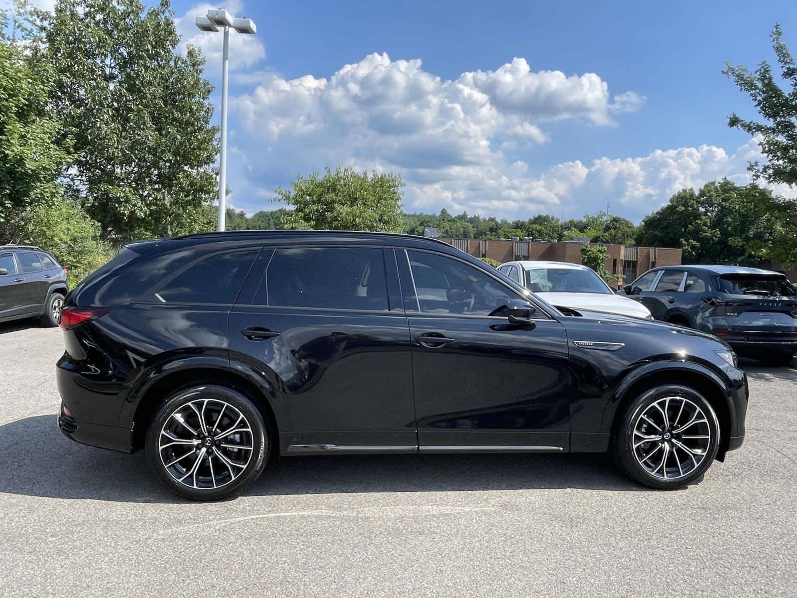 2025 Mazda CX-70 3.3 Turbo S Premium Package Jet Black Mica at Cochran Mazda