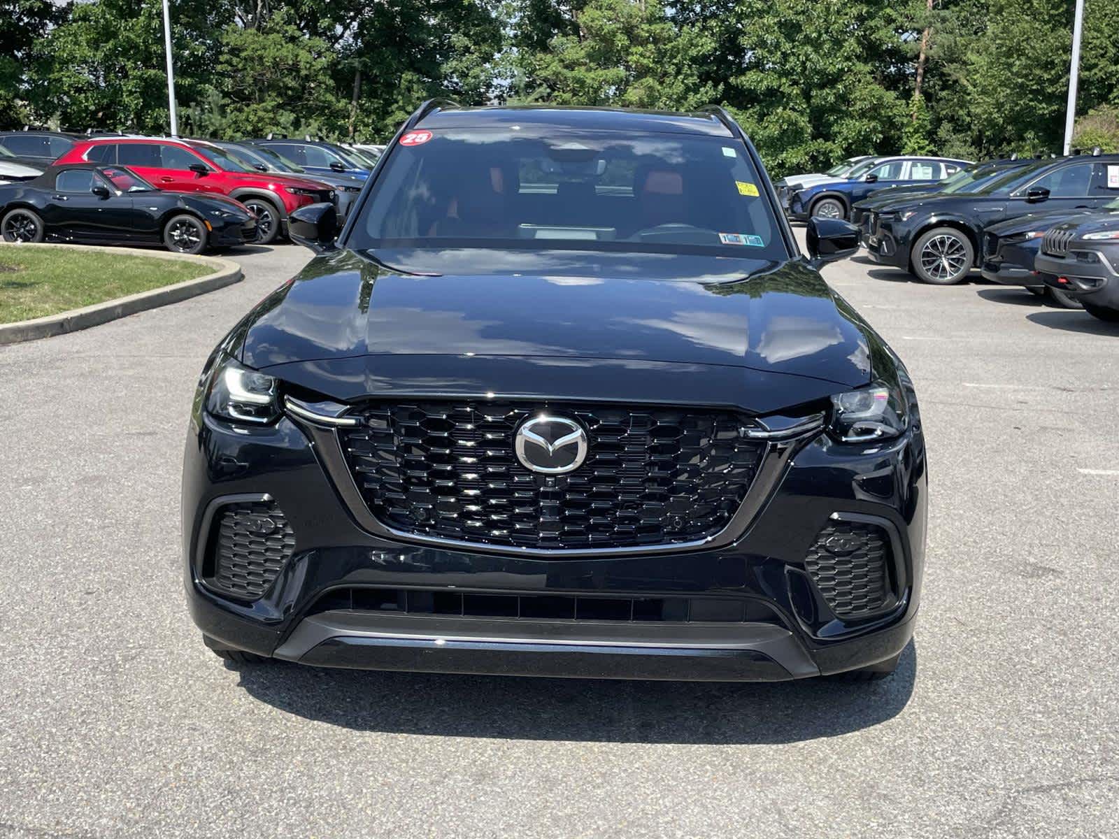 2025 Mazda CX-70 3.3 Turbo S Premium Package Jet Black Mica at Cochran Mazda