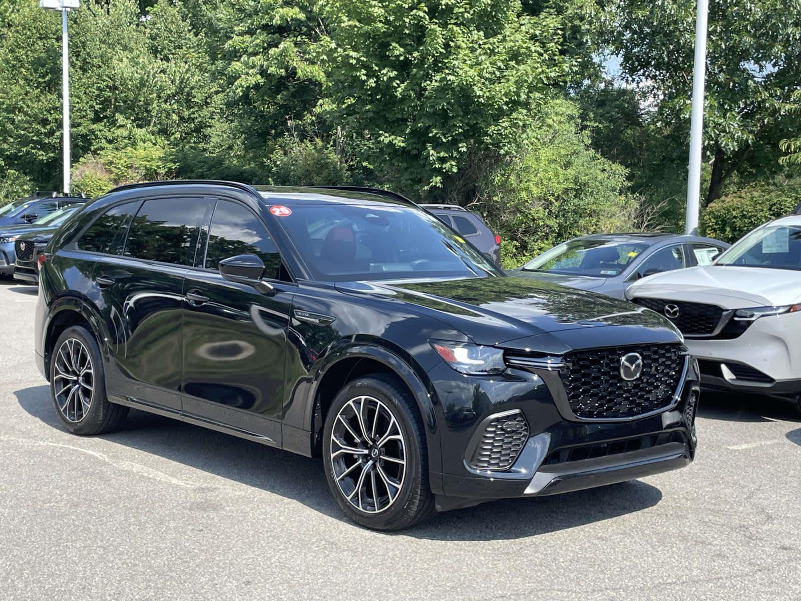 2025 Mazda CX-70 3.3 Turbo S Premium Package Jet Black Mica at Cochran Mazda