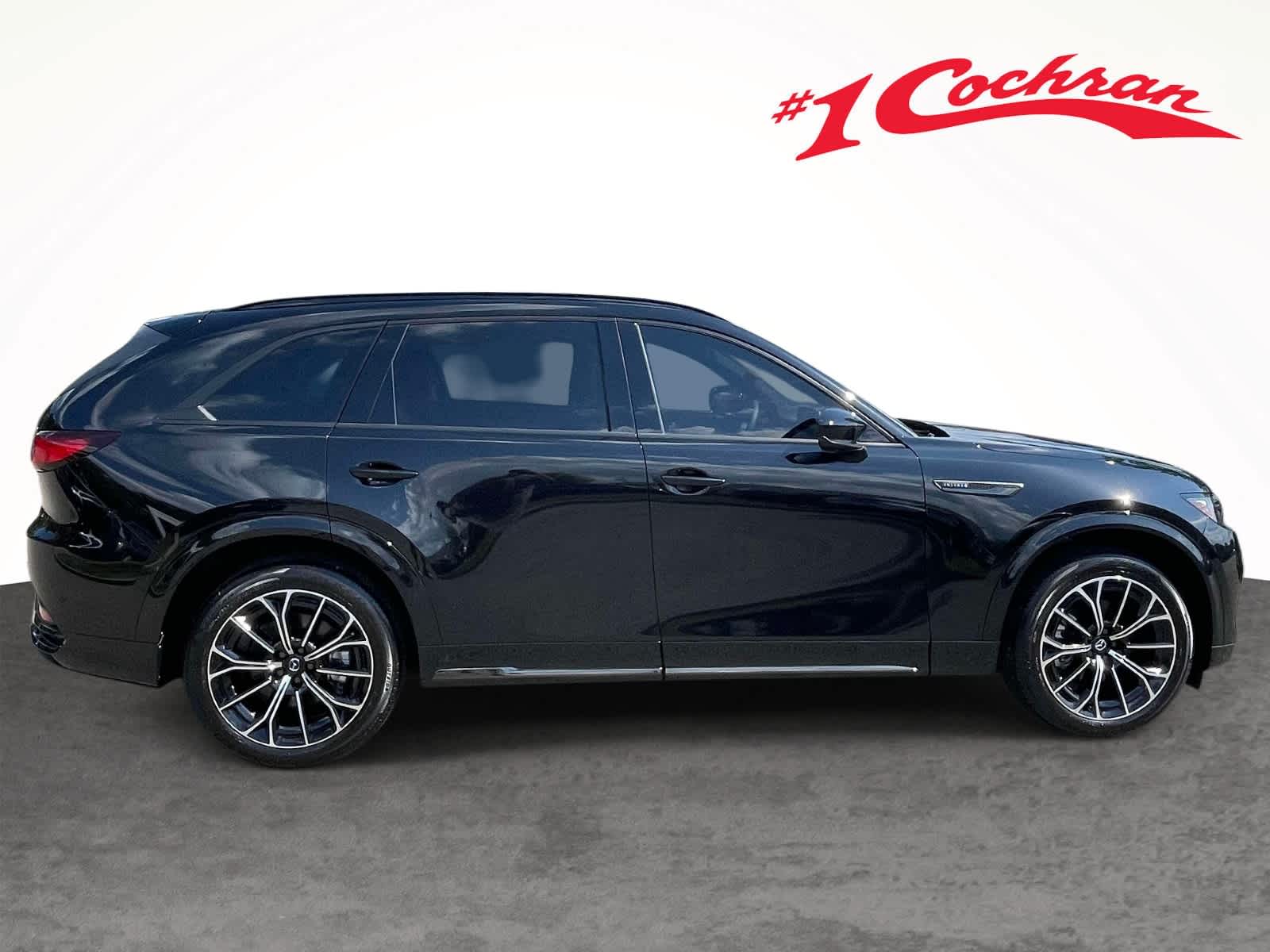 2025 Mazda CX-70 3.3 Turbo S Premium Package Jet Black Mica at Cochran Mazda