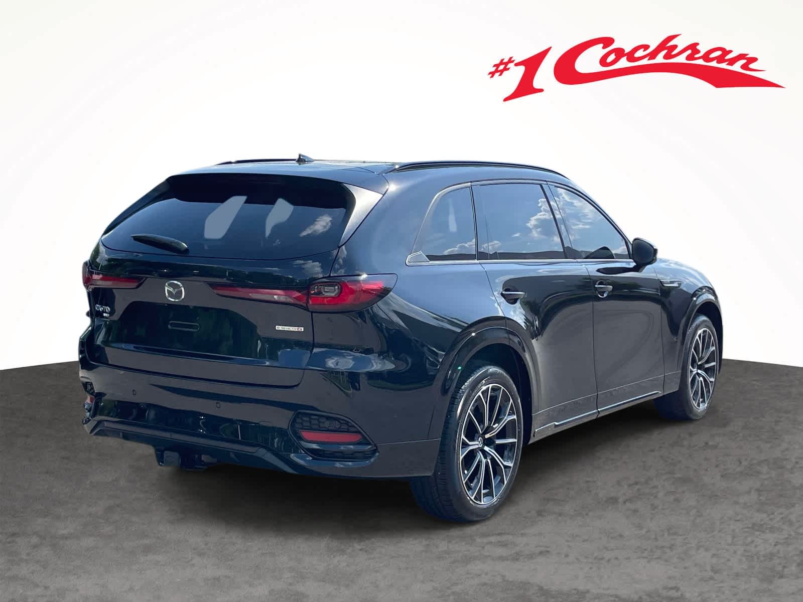 2025 Mazda CX-70 3.3 Turbo S Premium Package Jet Black Mica at Cochran Mazda