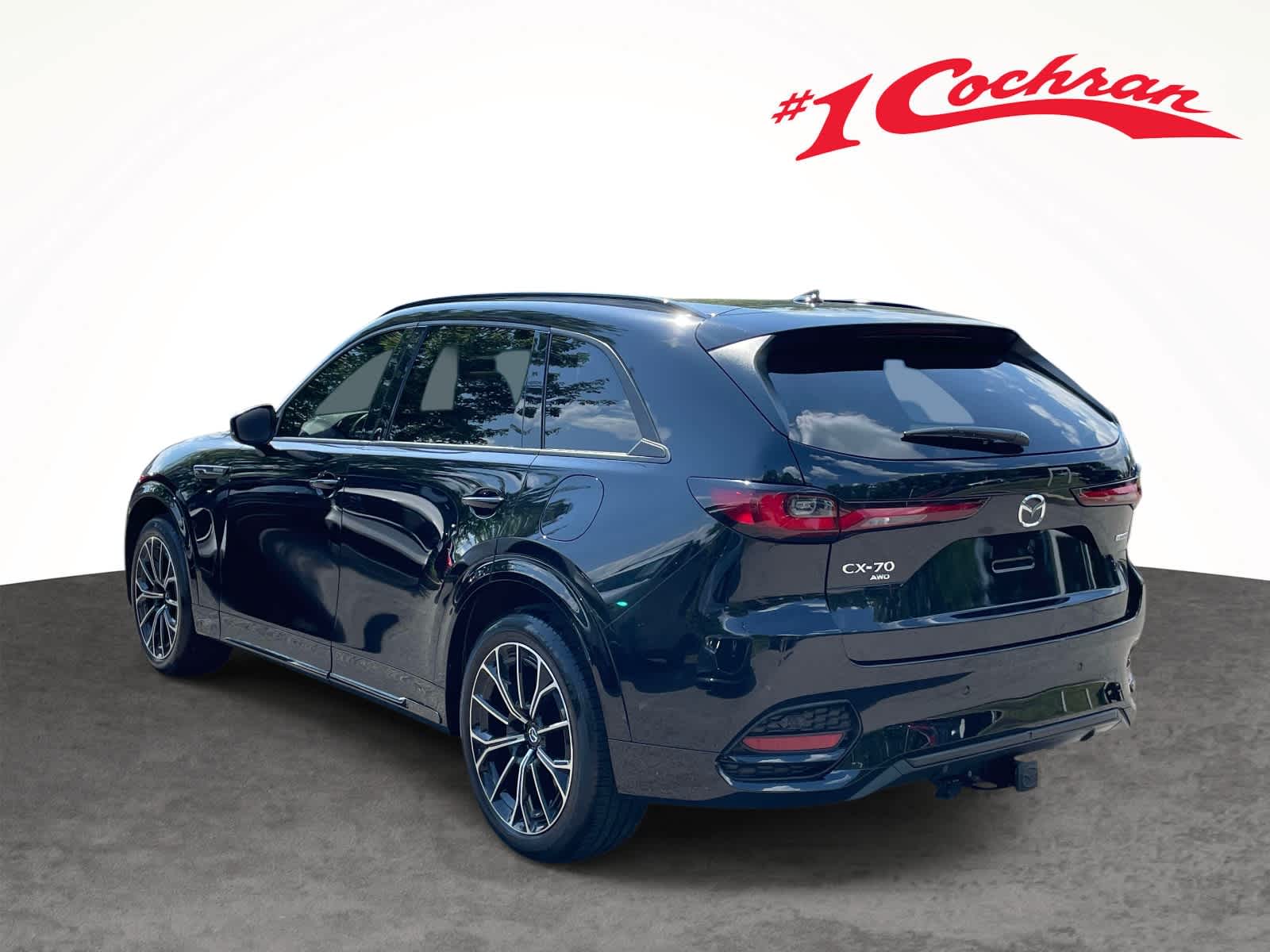 2025 Mazda CX-70 3.3 Turbo S Premium Package Jet Black Mica at Cochran Mazda