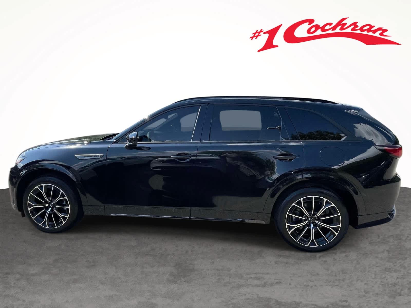 2025 Mazda CX-70 3.3 Turbo S Premium Package Jet Black Mica at Cochran Mazda
