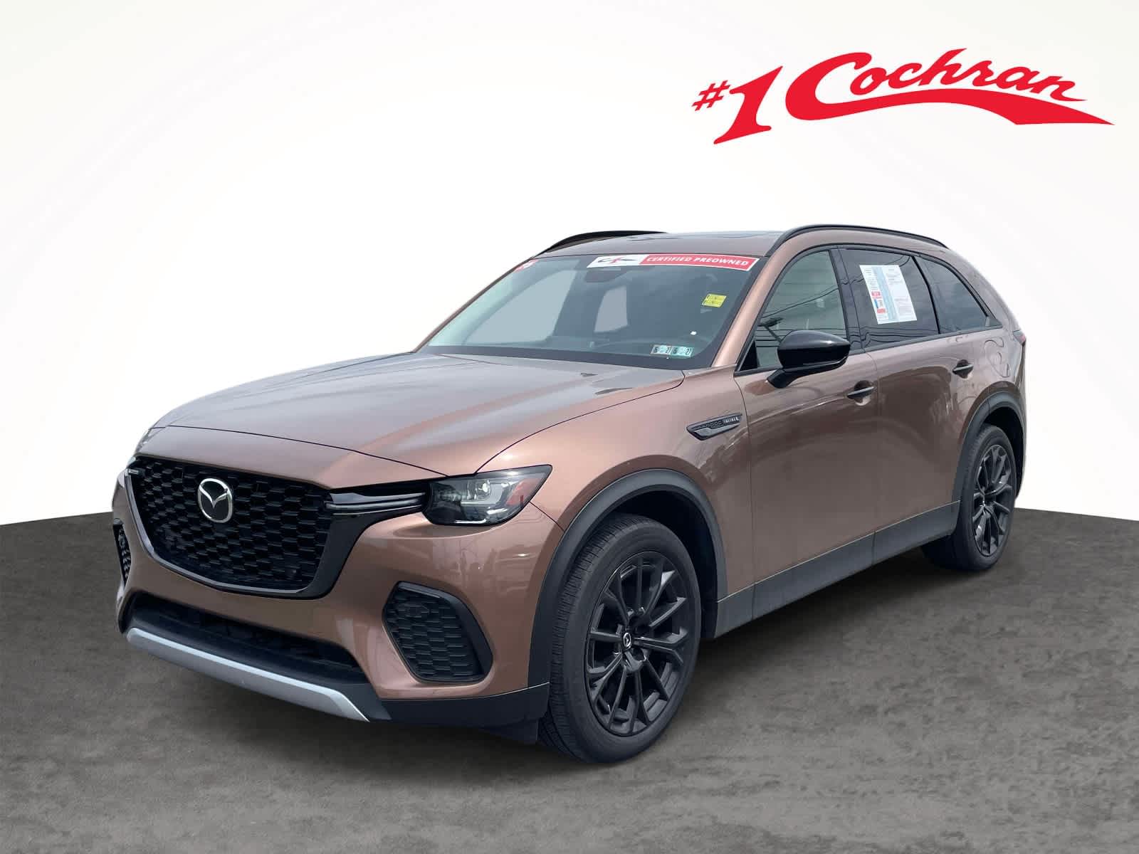 2025 Mazda CX-70 3.3 Turbo Premium Package Melting Copper Metallic at Cochran Mazda