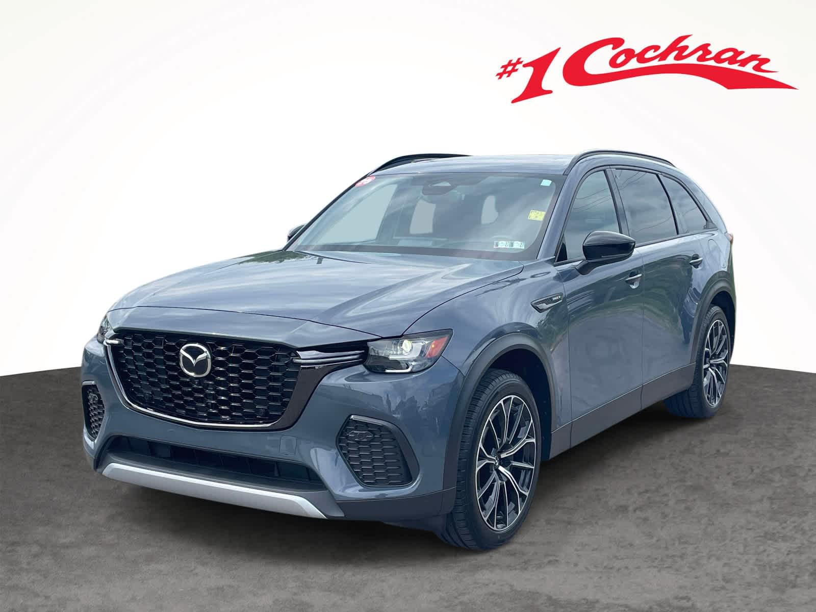 2025 Mazda CX-70 PHEV Premium Plus Package Polymetal Gray Metallic at Cochran Mazda