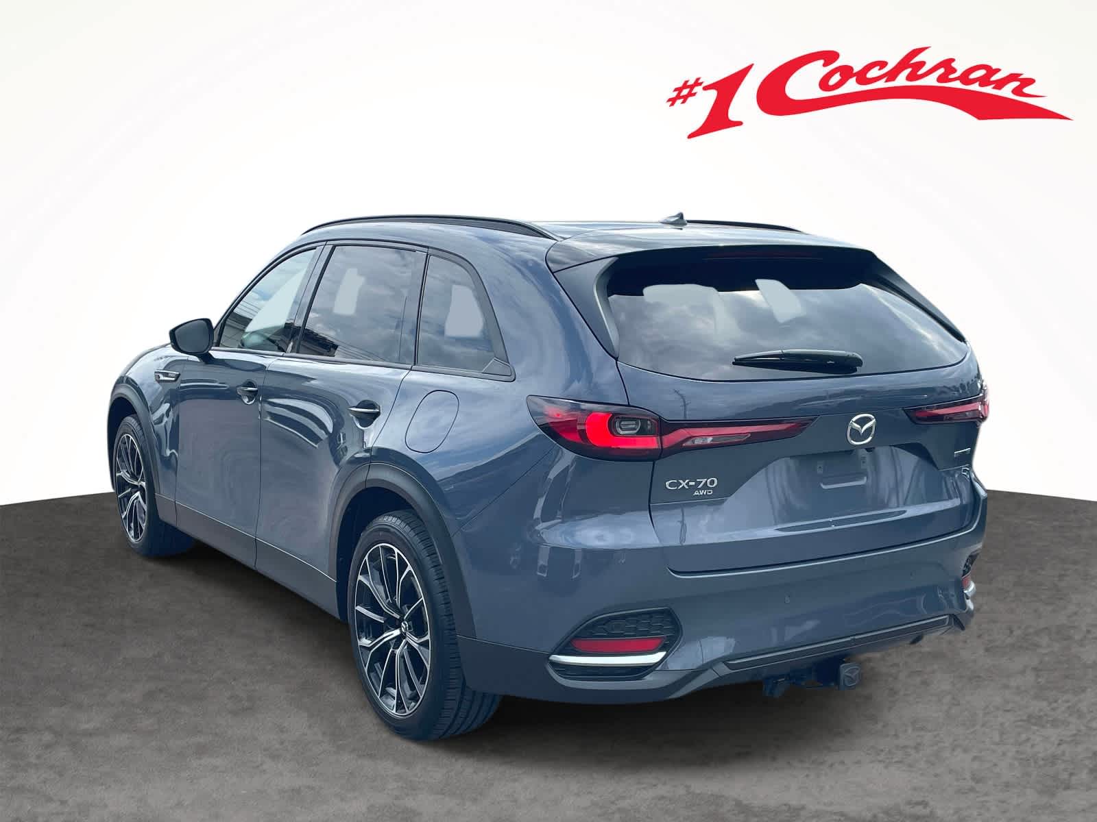 2025 Mazda CX-70 PHEV Premium Plus Package Polymetal Gray Metallic at Cochran Mazda