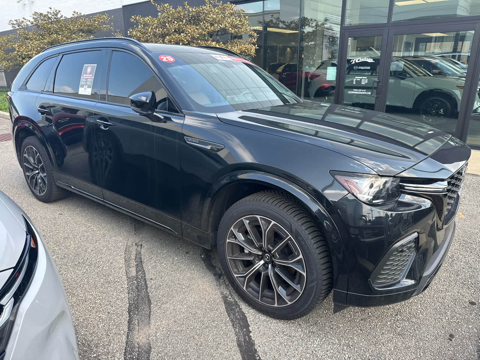2025 Mazda CX-70 3.3 Turbo S Premium Plus Package Jet Black Mica at Cochran Mazda