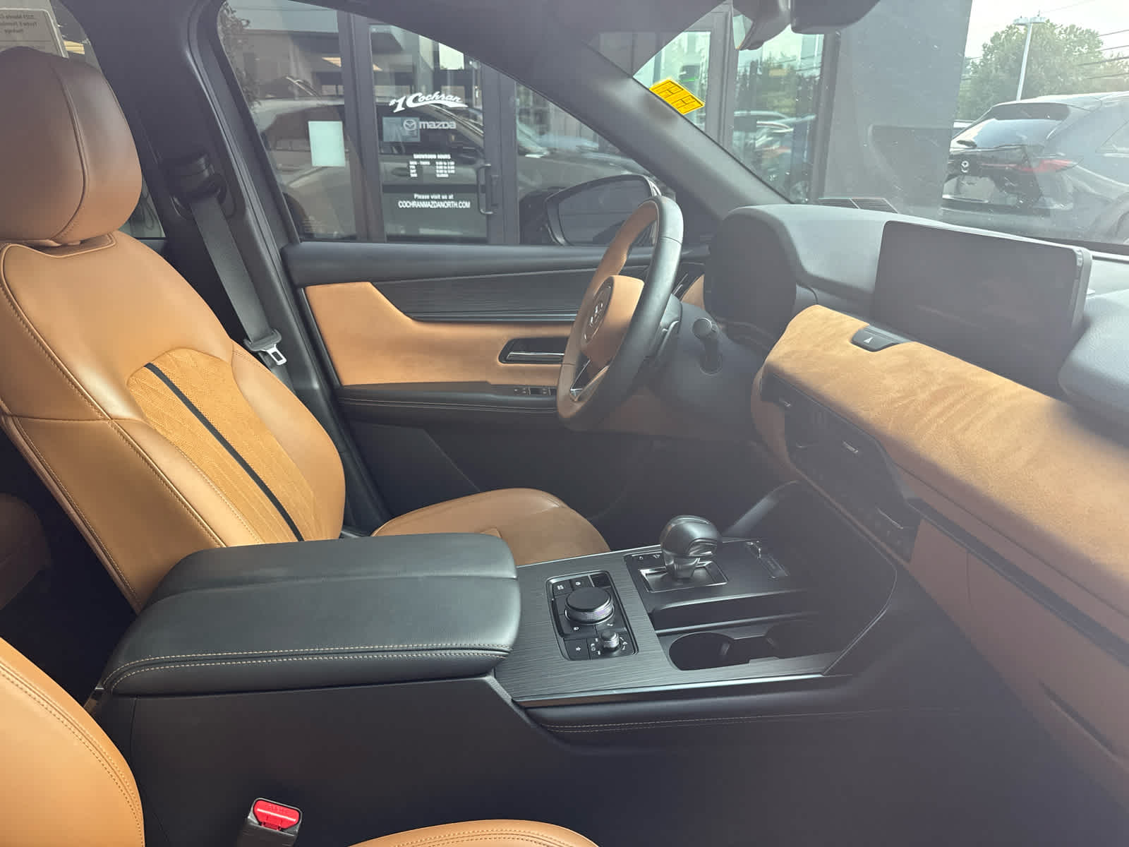 2025 Mazda CX-70 3.3 Turbo S Premium Plus Package Jet Black Mica at Cochran Mazda