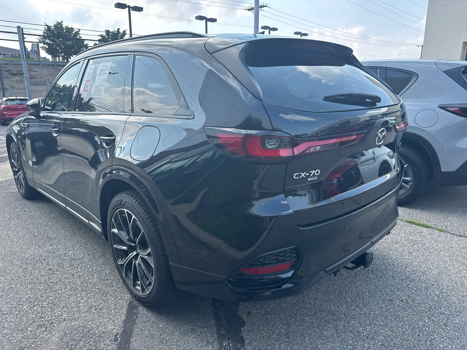 2025 Mazda CX-70 3.3 Turbo S Premium Plus Package Jet Black Mica at Cochran Mazda