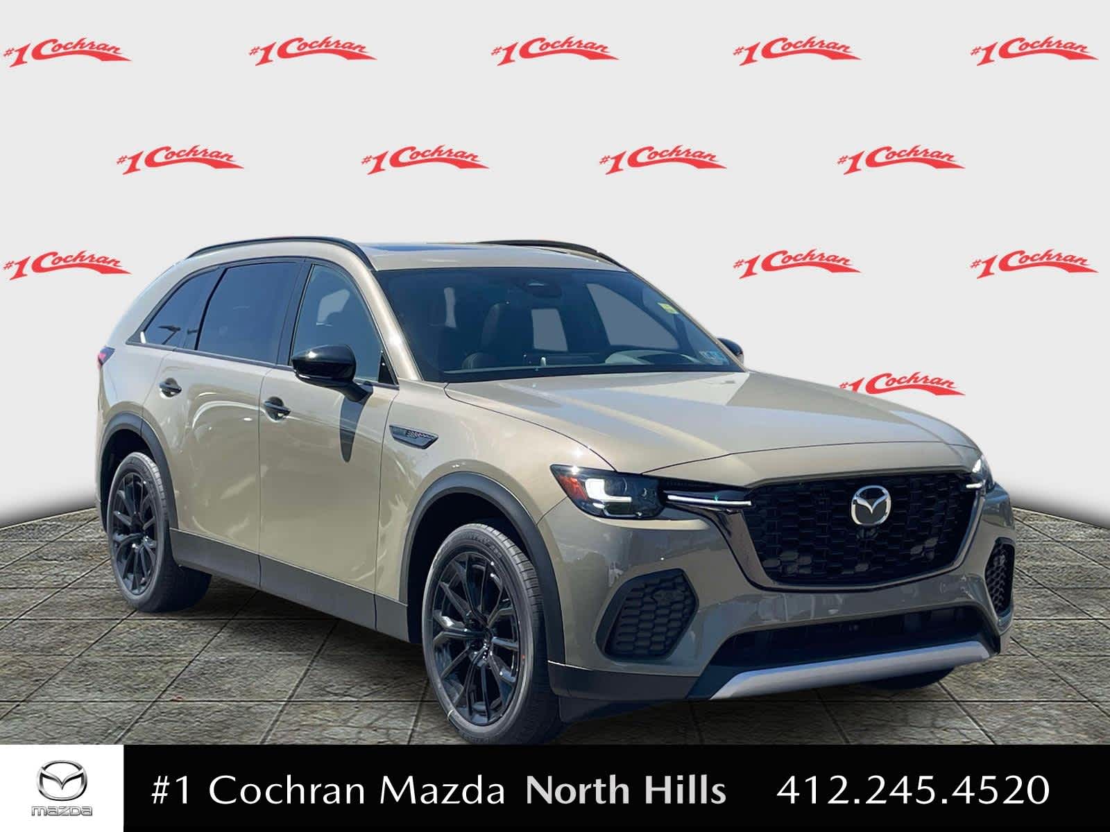 2026 Mazda CX-70 3.3 Turbo Premium Plus Zircon Sand Metallic at Cochran Mazda
