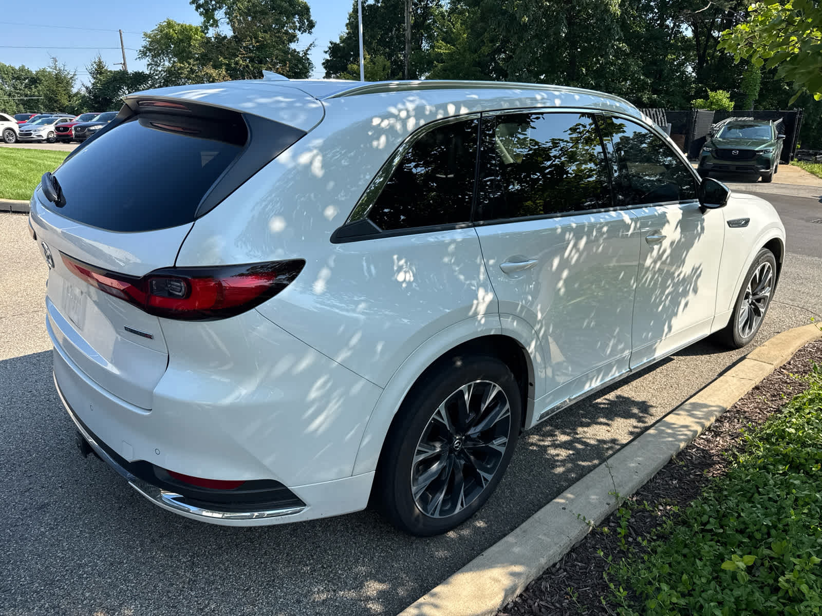 2024 Mazda CX-90 3.3 Turbo S Rhodium White Premium at Baglier Buick GMC Mazda