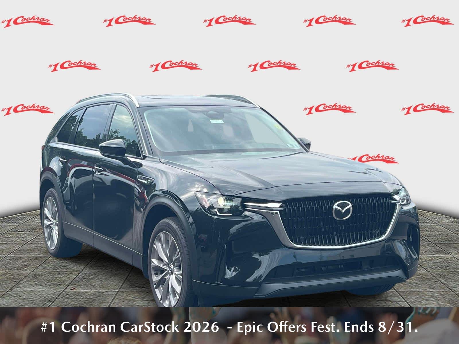 2026 Mazda CX-90 Preferred Jet Black Mica at Cochran Mazda