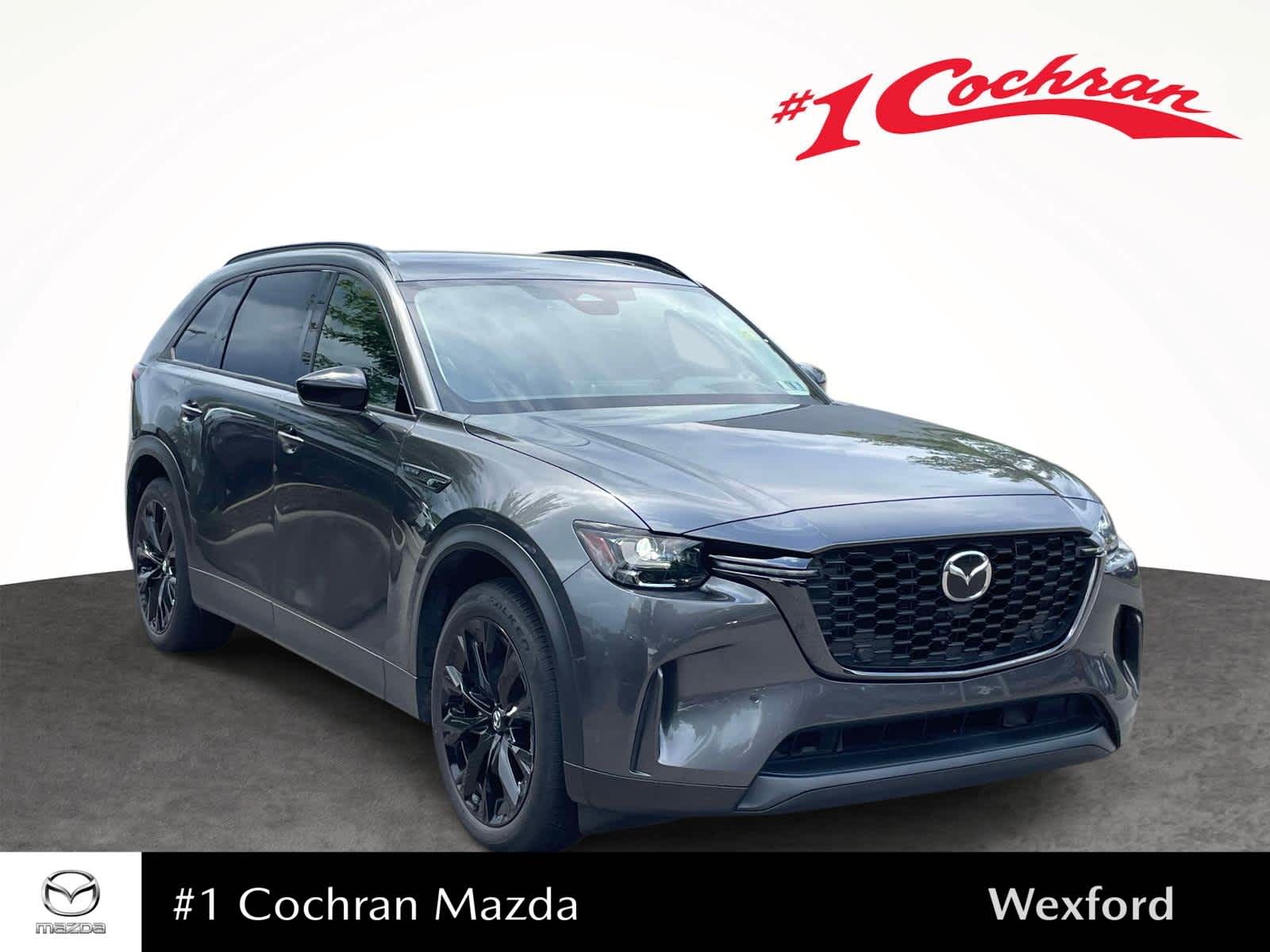2025 Mazda CX-90 Premium Sport Machine Gray Metallic at Cochran Mazda