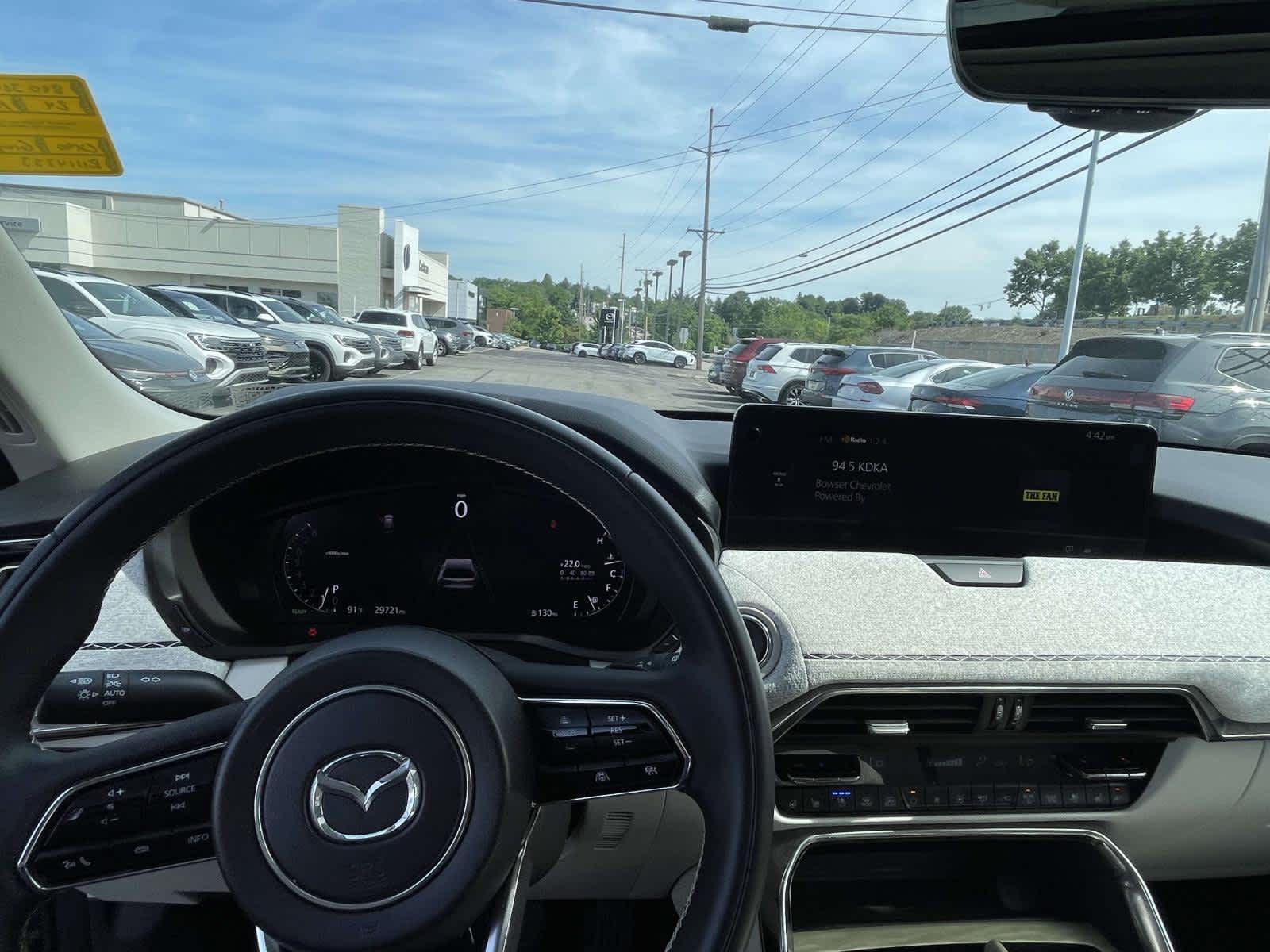 2024 Mazda CX-90 3.3 Turbo S Premium Plus Machine Gray Metallic at Cochran Mazda