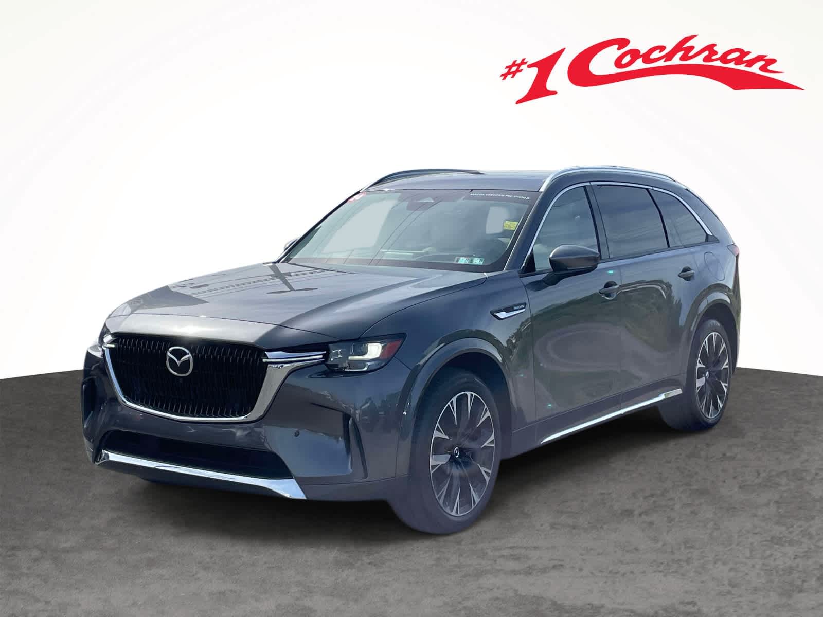 2024 Mazda CX-90 3.3 Turbo S Premium Plus Machine Gray Metallic at Cochran Mazda