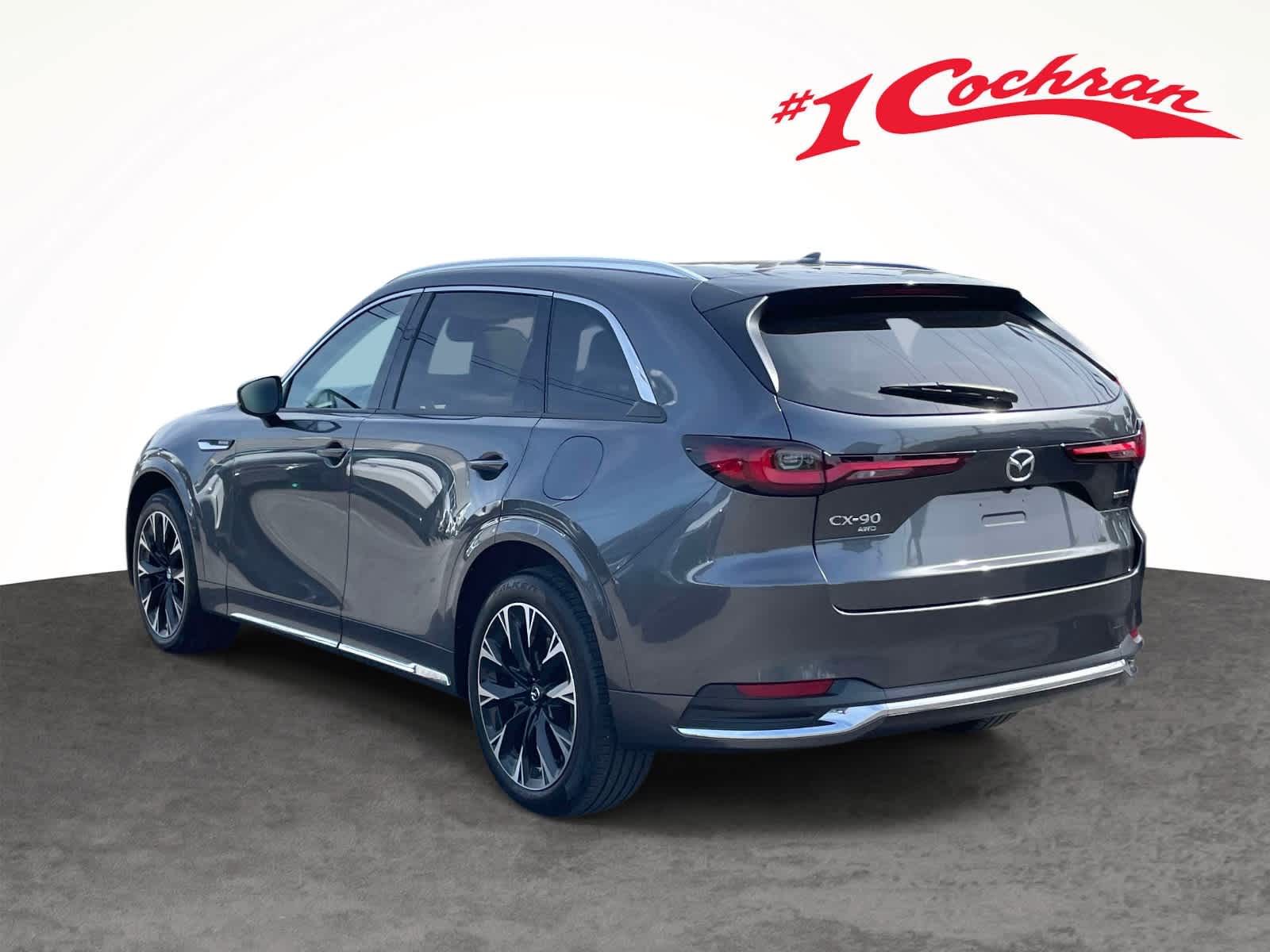 2024 Mazda CX-90 3.3 Turbo S Premium Plus Machine Gray Metallic at Cochran Mazda