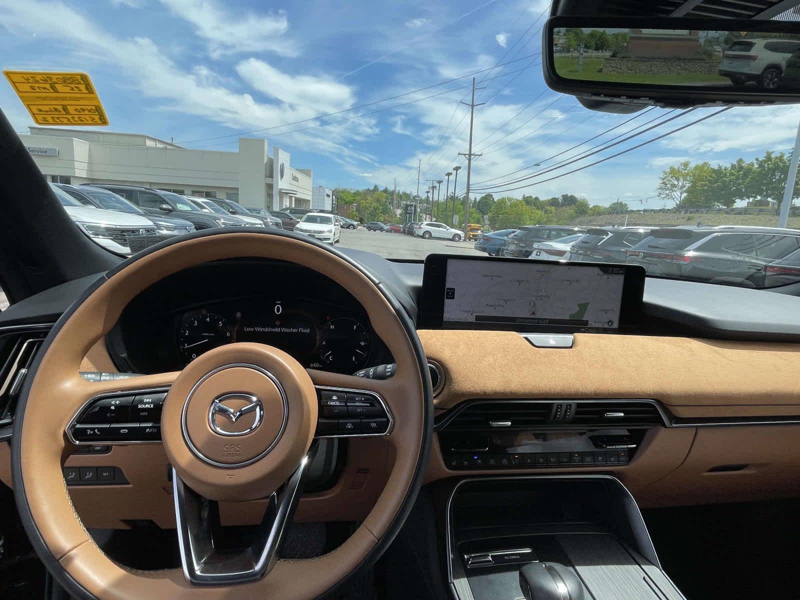 2025 Mazda CX-90 S Premium Plus Package Jet Black Mica at Baglier Buick GMC Mazda
