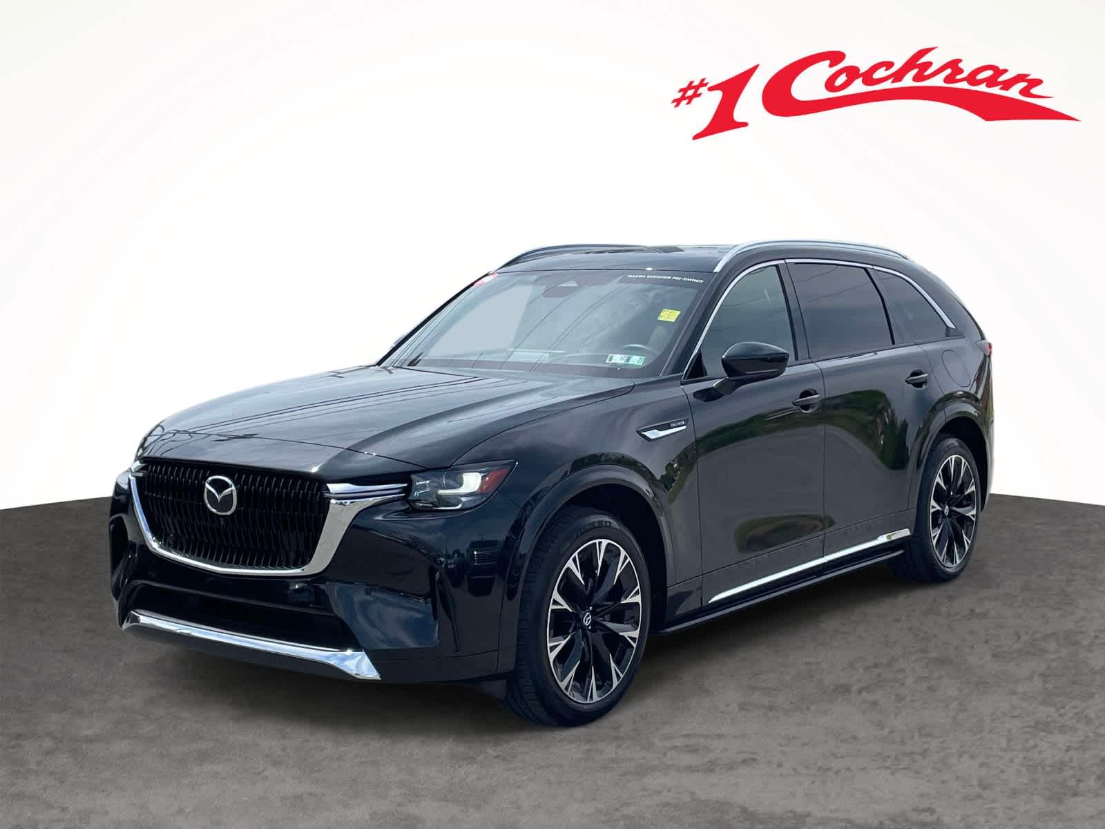 2025 Mazda CX-90 S Premium Plus Package Jet Black Mica at Baglier Buick GMC Mazda