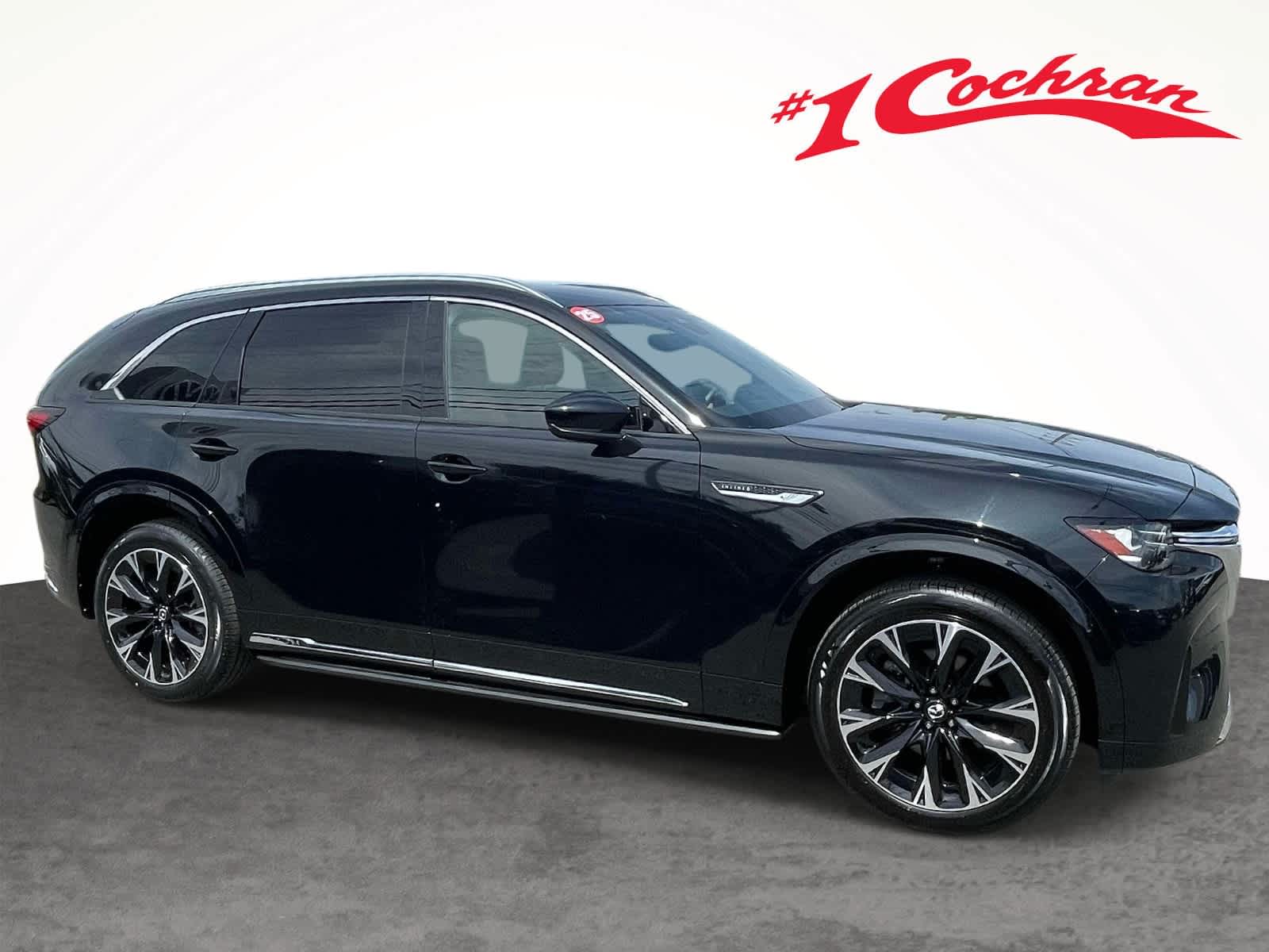 2025 Mazda CX-90 S Premium Plus Package Jet Black Mica at Baglier Buick GMC Mazda