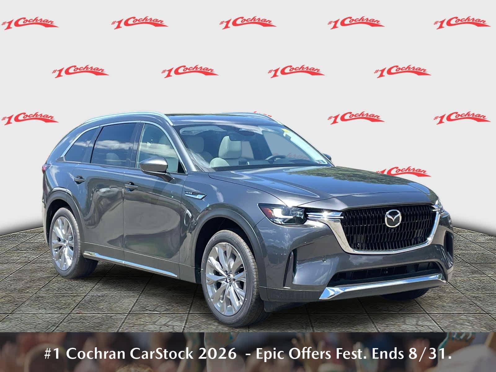 2026 Mazda CX-90 Premium Plus Machine Gray Metallic at Cochran Mazda