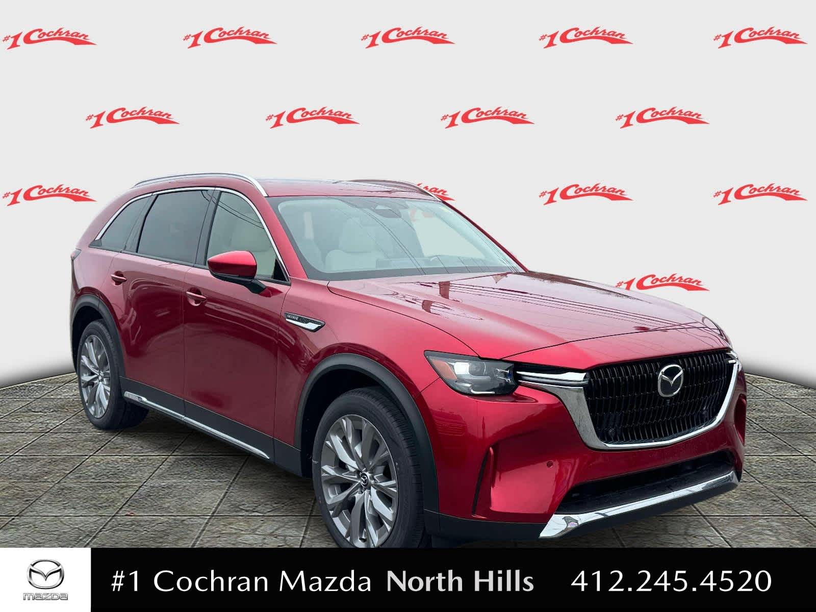 2026 Mazda CX-90 Premium Plus Soul Red Crystal Metallic at Cochran Mazda