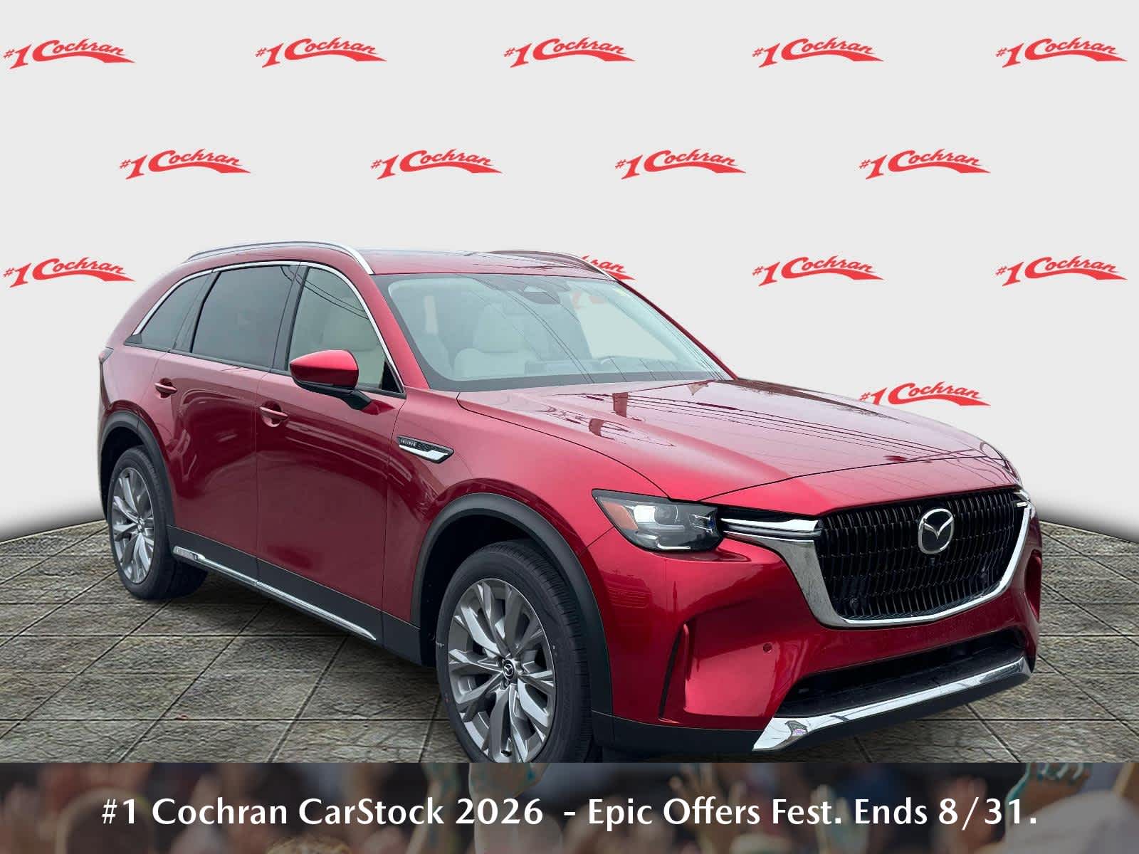 2026 Mazda CX-90 Premium Plus Soul Red Crystal Metallic at Cochran Mazda