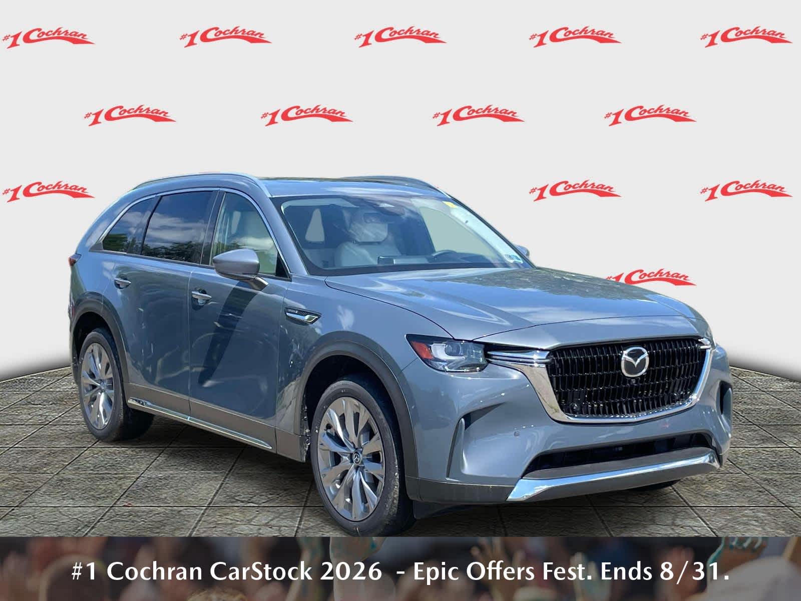 2026 Mazda CX-90 Premium Plus Polymetal Gray Metallic at Cochran Mazda
