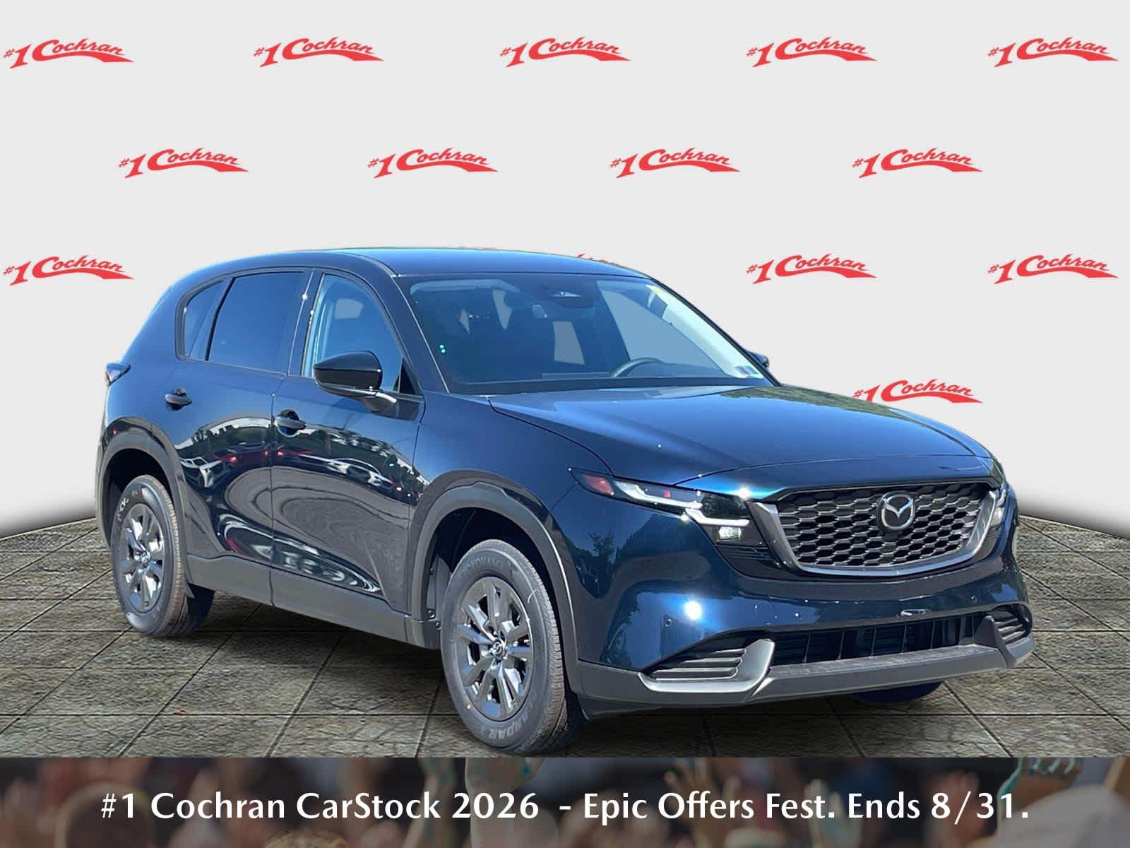 2026 Mazda CX-5 2.5 S Navy Blue Mica at Cochran Mazda