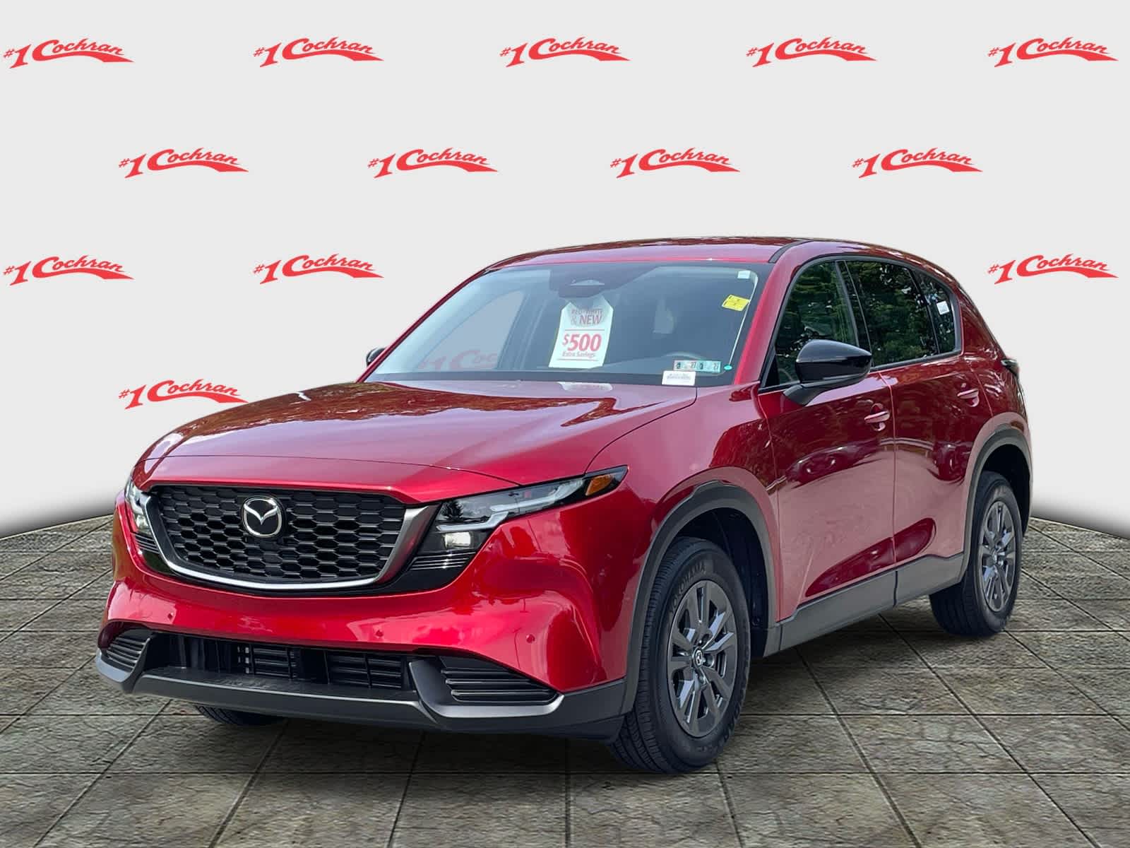 2026 Mazda CX-5 2.5 S Select Soul Red Crystal Metallic at Cochran Mazda