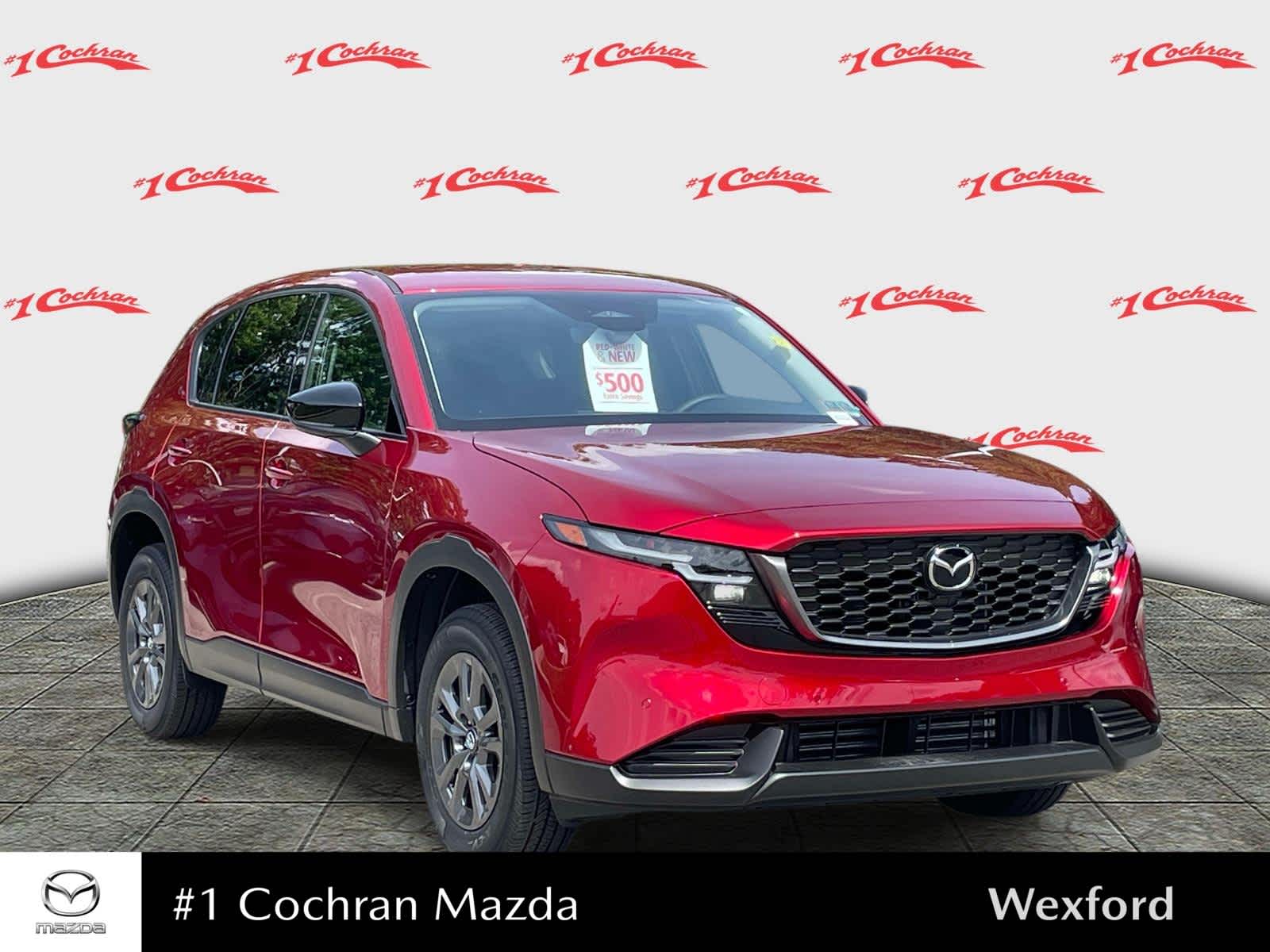 2026 Mazda CX-5 2.5 S Select Soul Red Crystal Metallic at Cochran Mazda