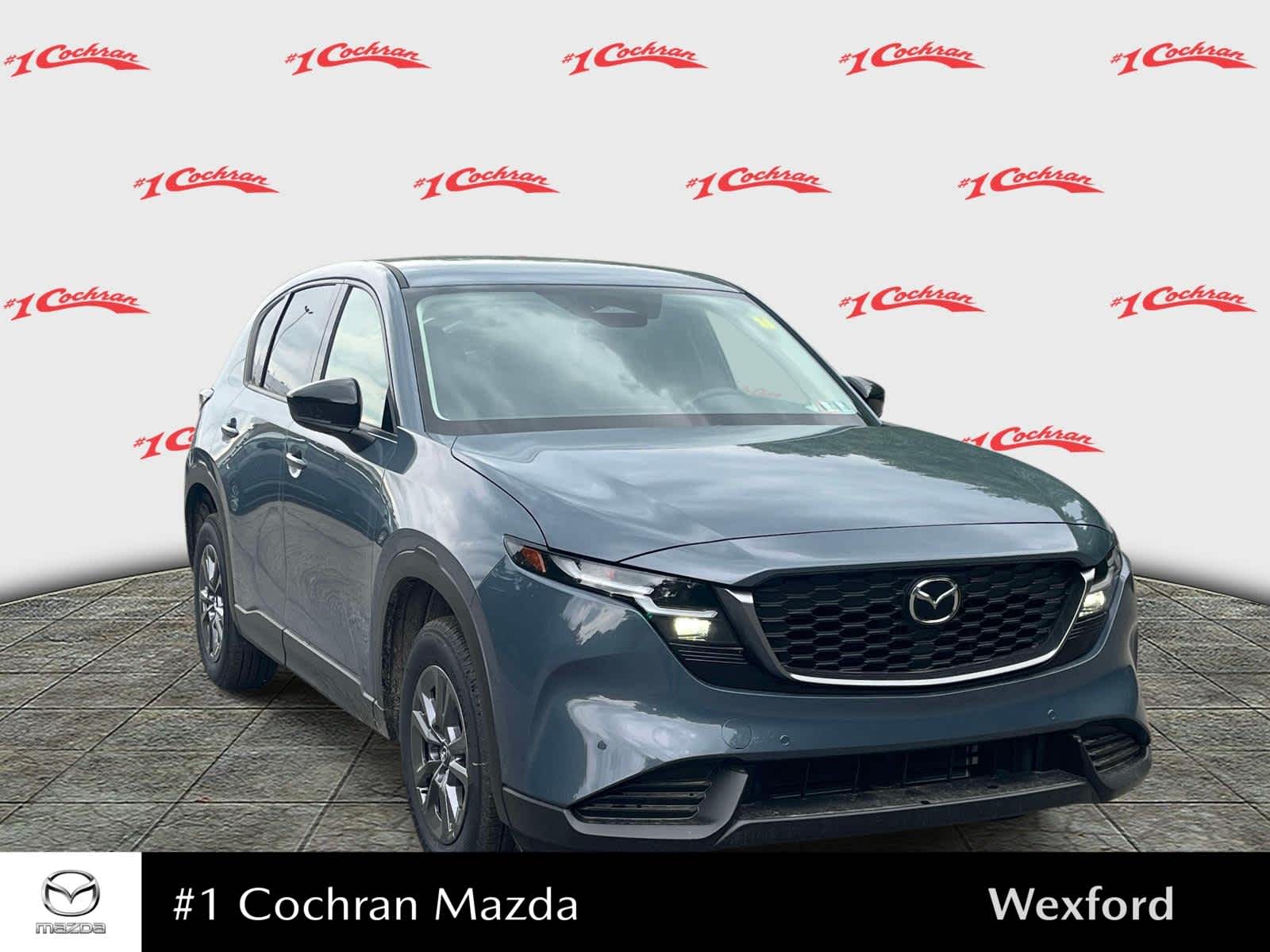 2026 Mazda CX-5 2.5 S Select Polymetal Gray Metallic at Cochran Mazda