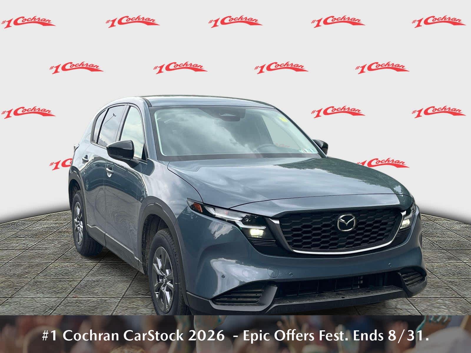 2026 Mazda CX-5 2.5 S Select Polymetal Gray Metallic at Cochran Mazda