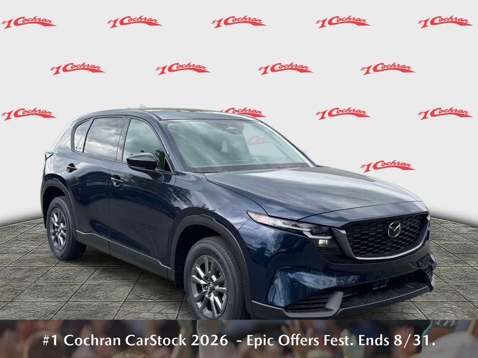 2026 Mazda CX-5 2.5 S Select Navy Blue Mica at Cochran Mazda