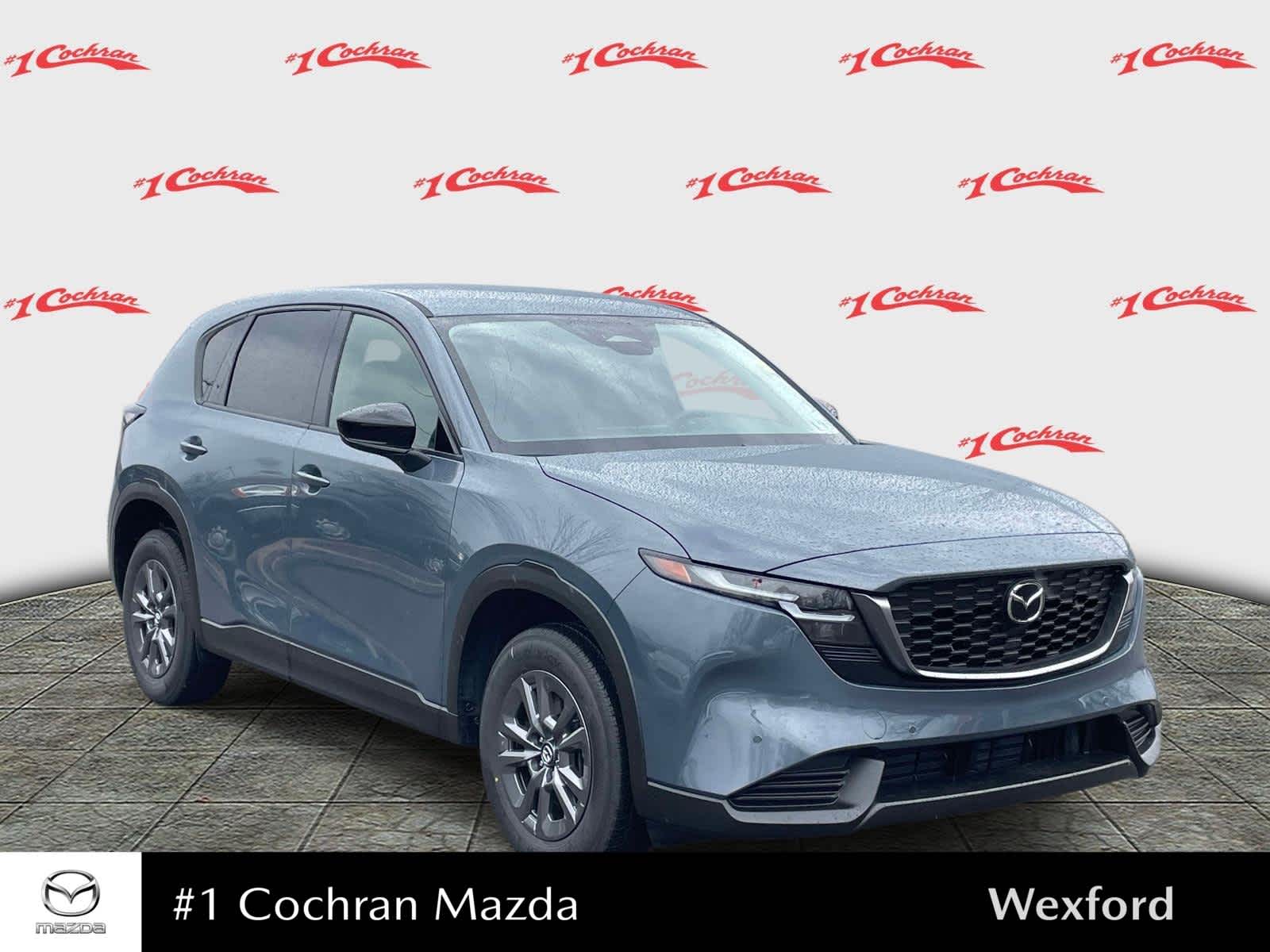 2026 Mazda CX-5 2.5 S Select Polymetal Gray Metallic at Cochran Mazda