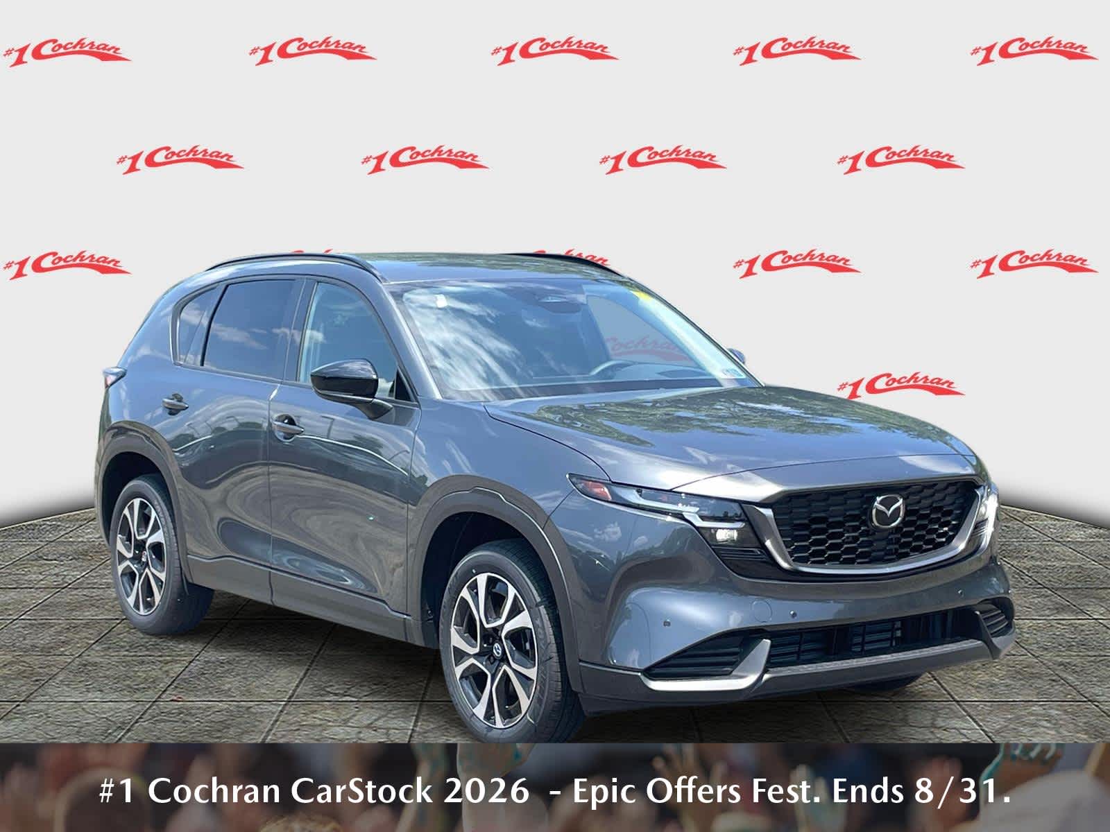 2026 Mazda CX-5 2.5 S Preferred Machine Gray Metallic at Cochran Mazda