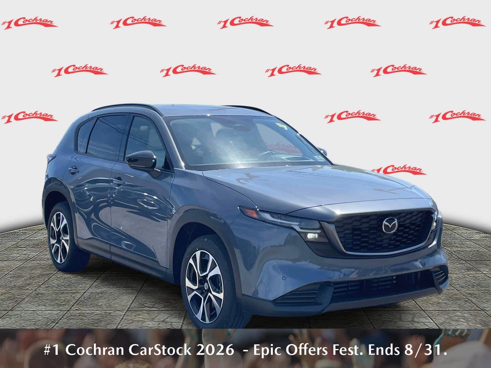 2026 Mazda CX-5 2.5 S Preferred Polymetal Gray Metallic at Humes CDJR