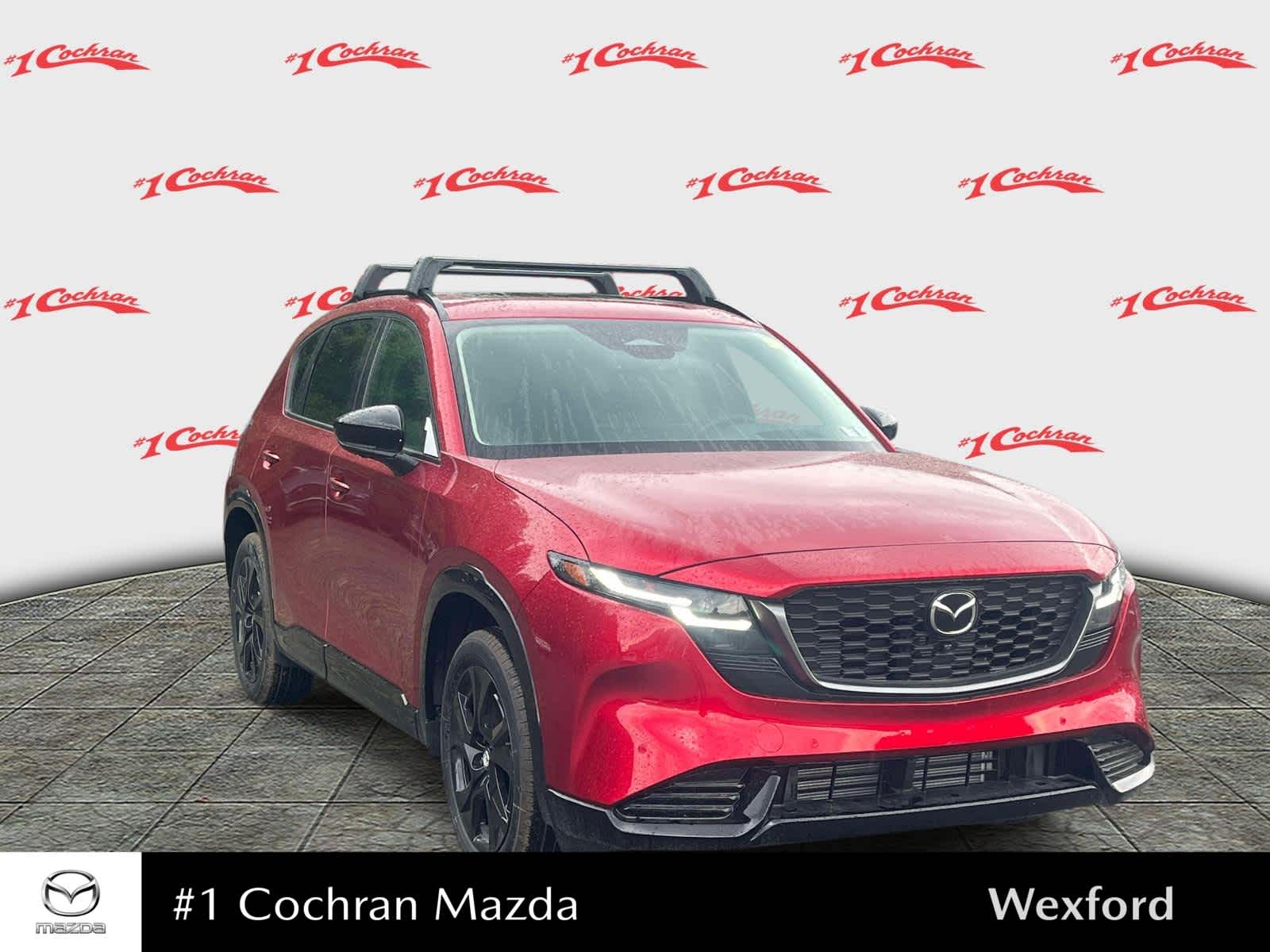 2026 Mazda CX-5 2.5 S Premium Plus Soul Red Crystal Metallic at Cochran Mazda