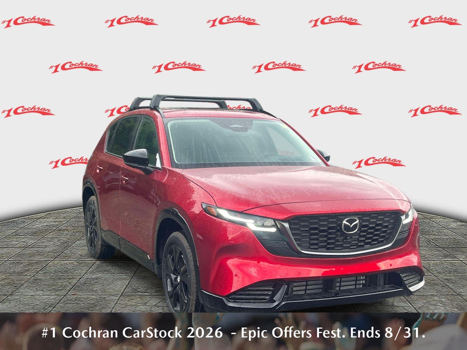 2026 Mazda CX-5 2.5 S Premium Plus Soul Red Crystal Metallic at Humes CDJR
