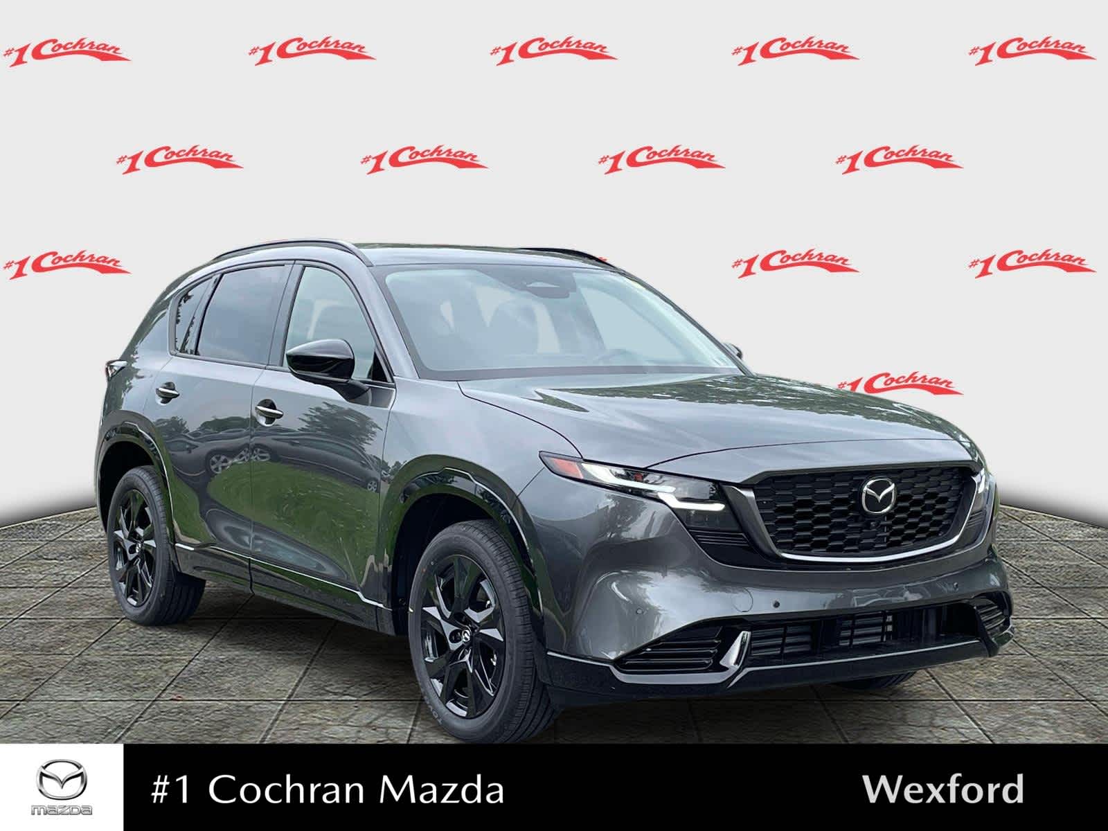 2026 Mazda CX-5 2.5 S Premium Plus Machine Gray Metallic at Cochran Mazda