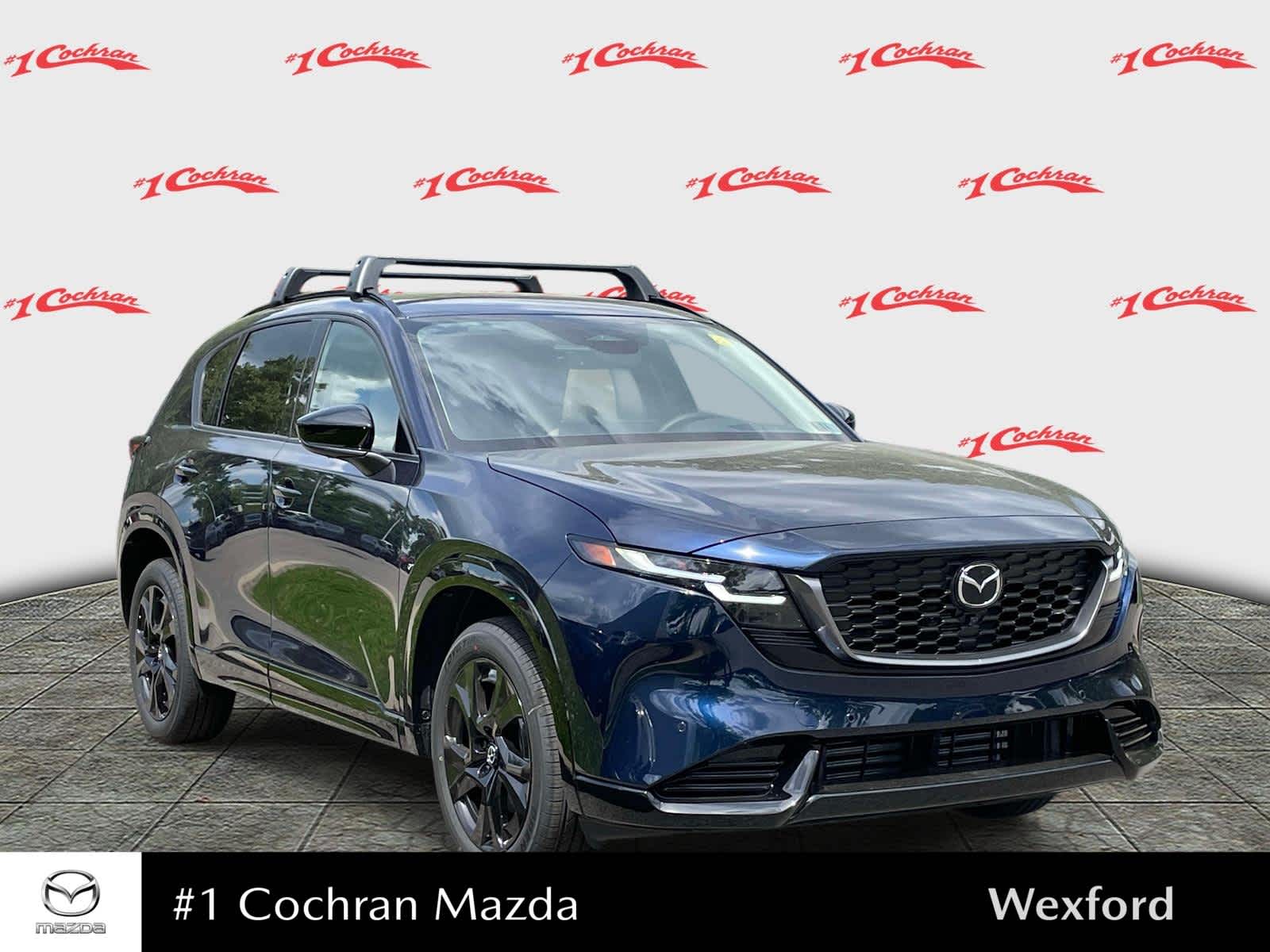 2026 Mazda CX-5 2.5 S Premium Plus Navy Blue Mica at Cochran Mazda