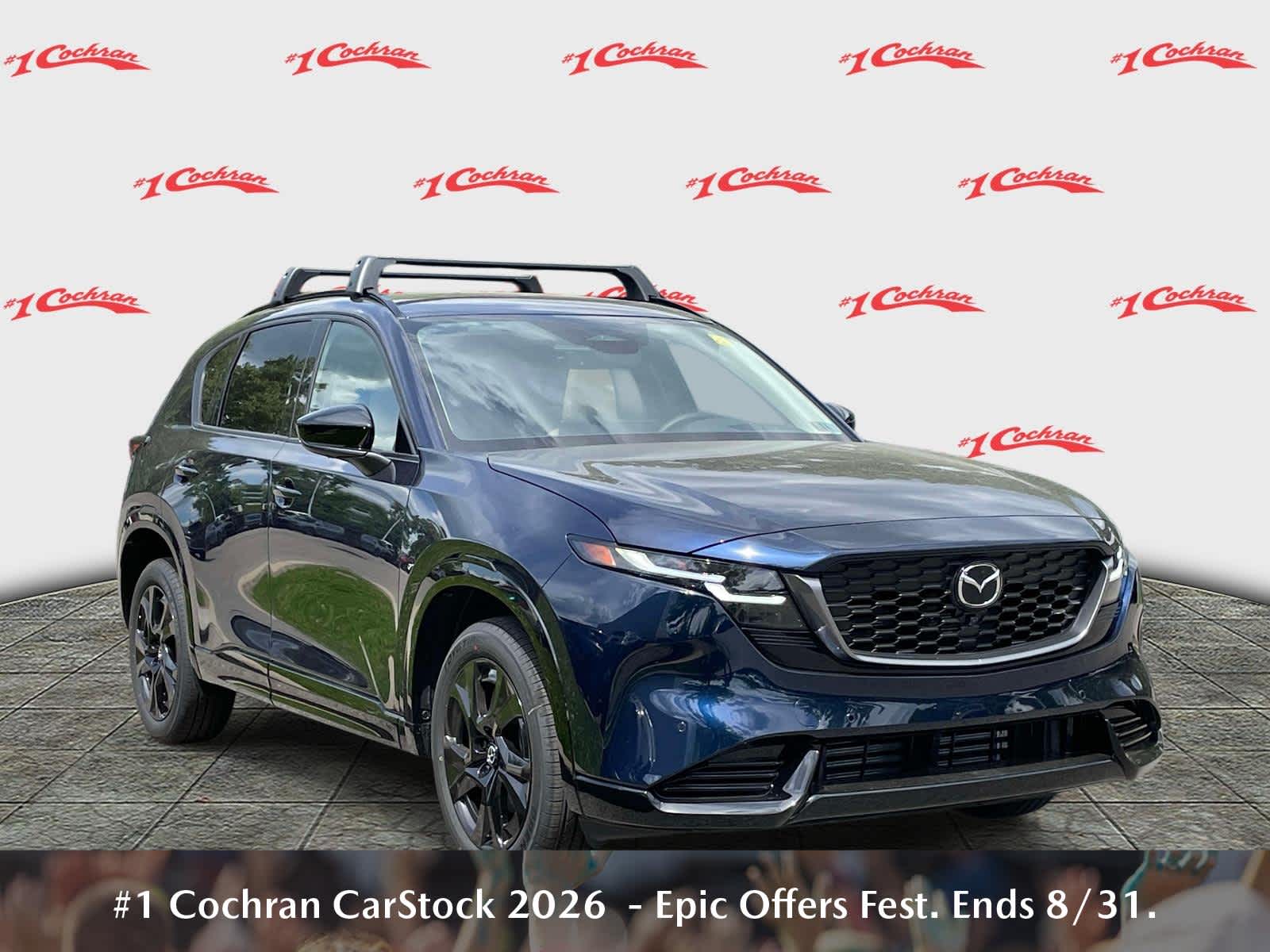 2026 Mazda CX-5 2.5 S Premium Plus Navy Blue Mica at Humes CDJR