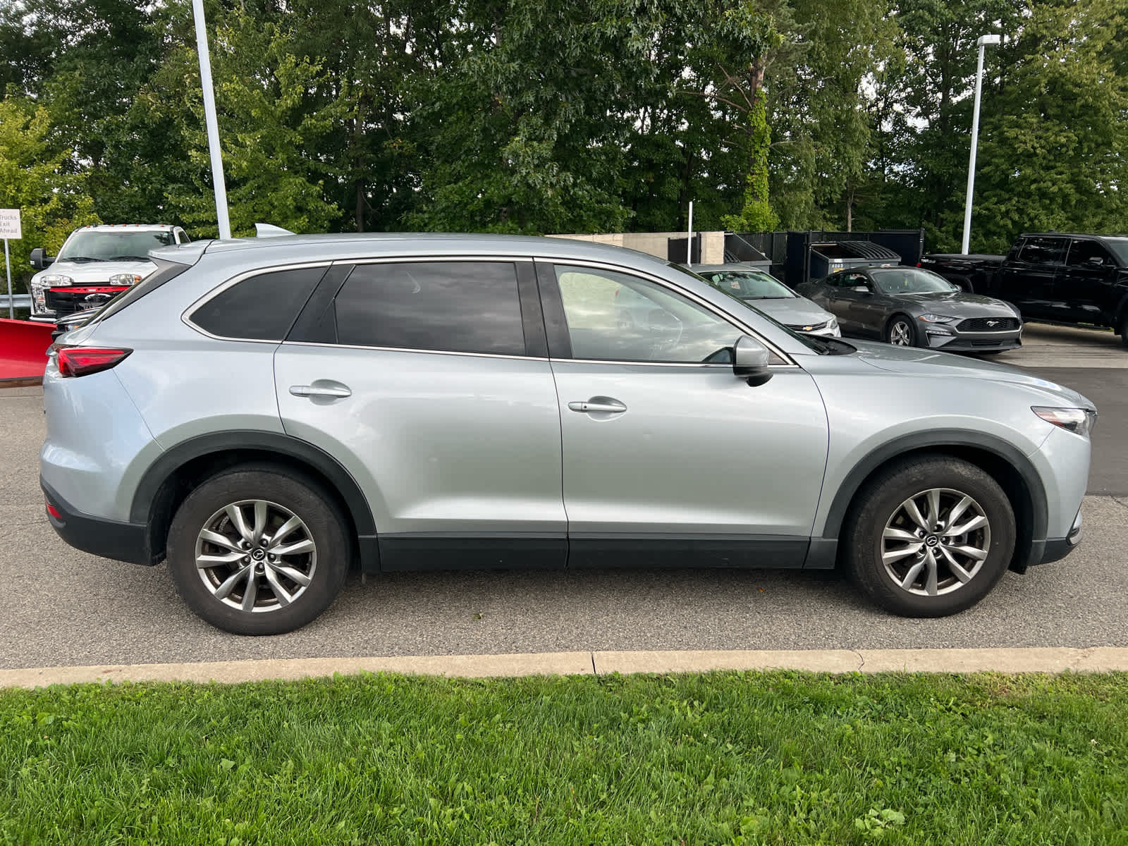 2016 Mazda CX-9 Touring Sonic Silver Metallic at McCandless Ford