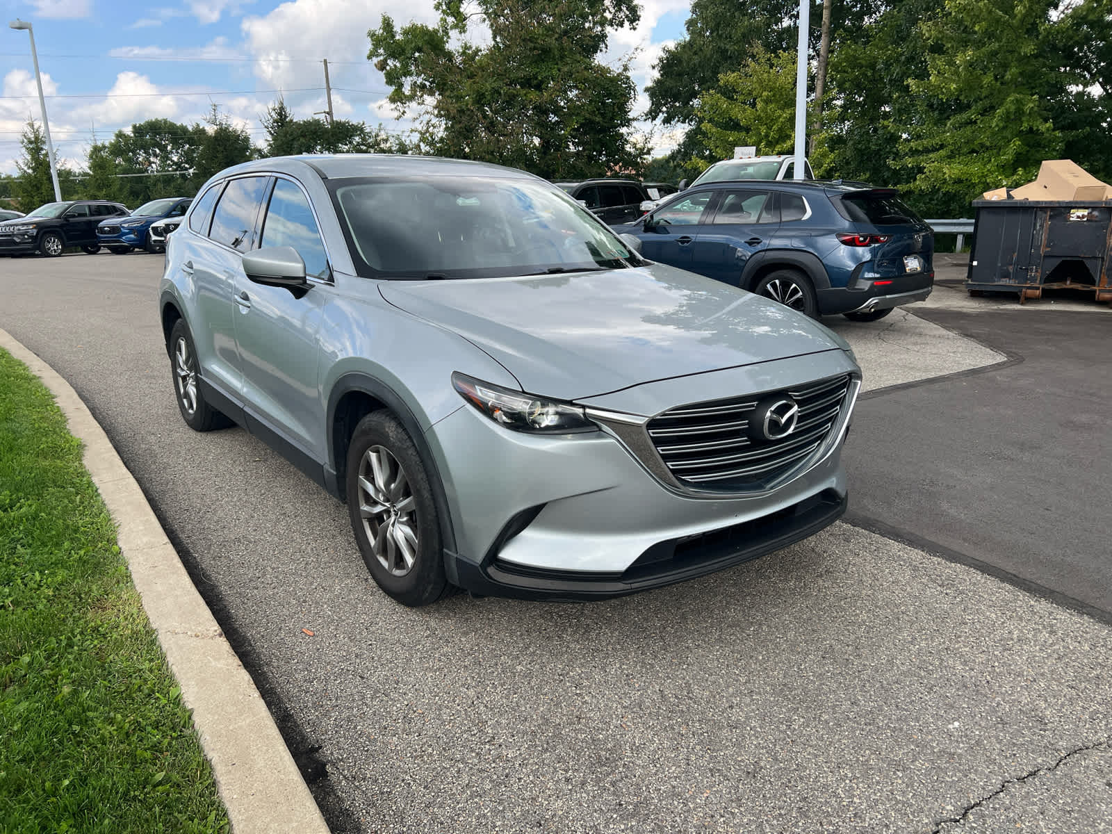 2016 Mazda CX-9 Touring Sonic Silver Metallic at McCandless Ford
