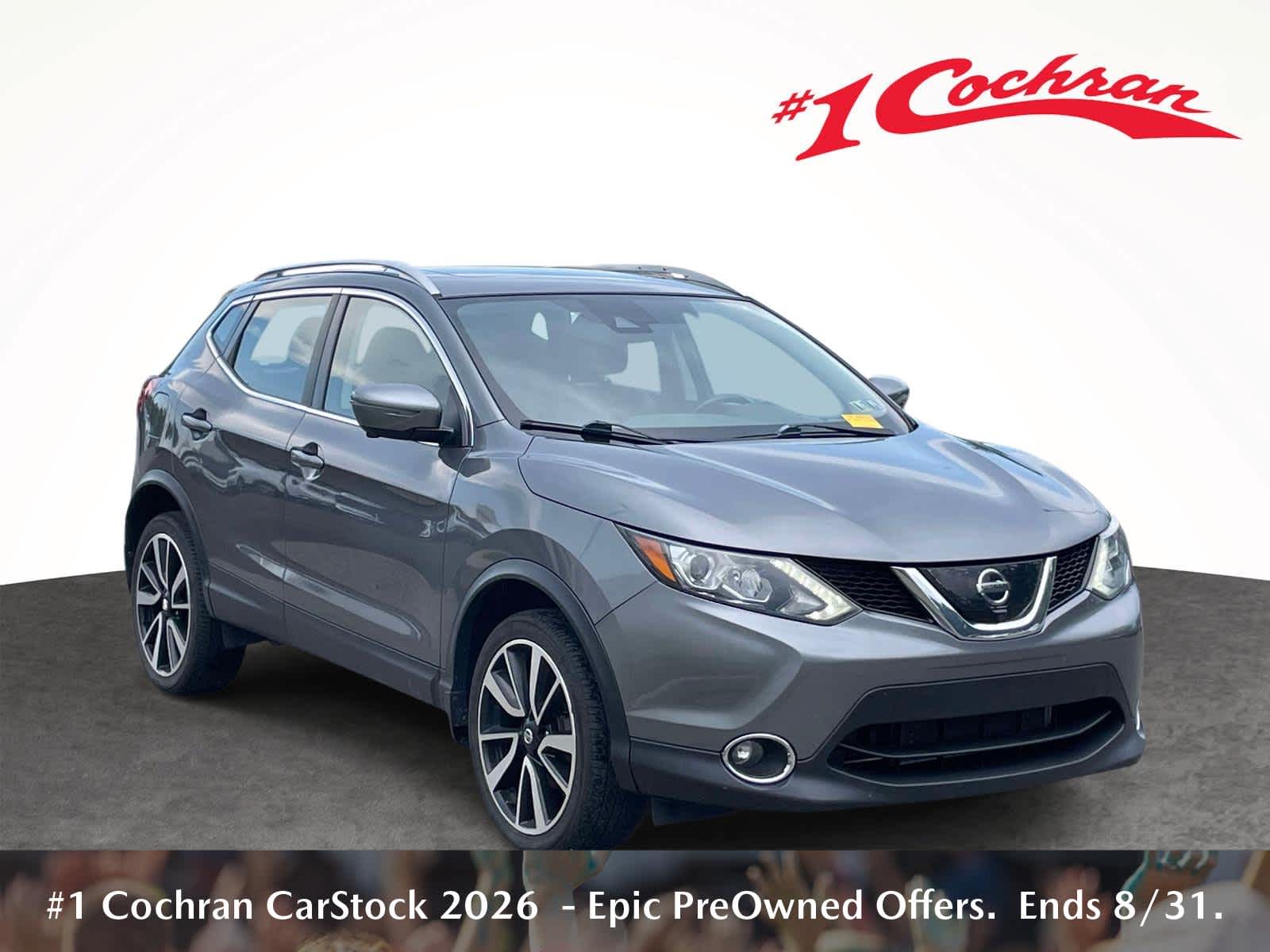 2017 Nissan Rogue Sport SL Gun Metallic at Diehl Automotive
