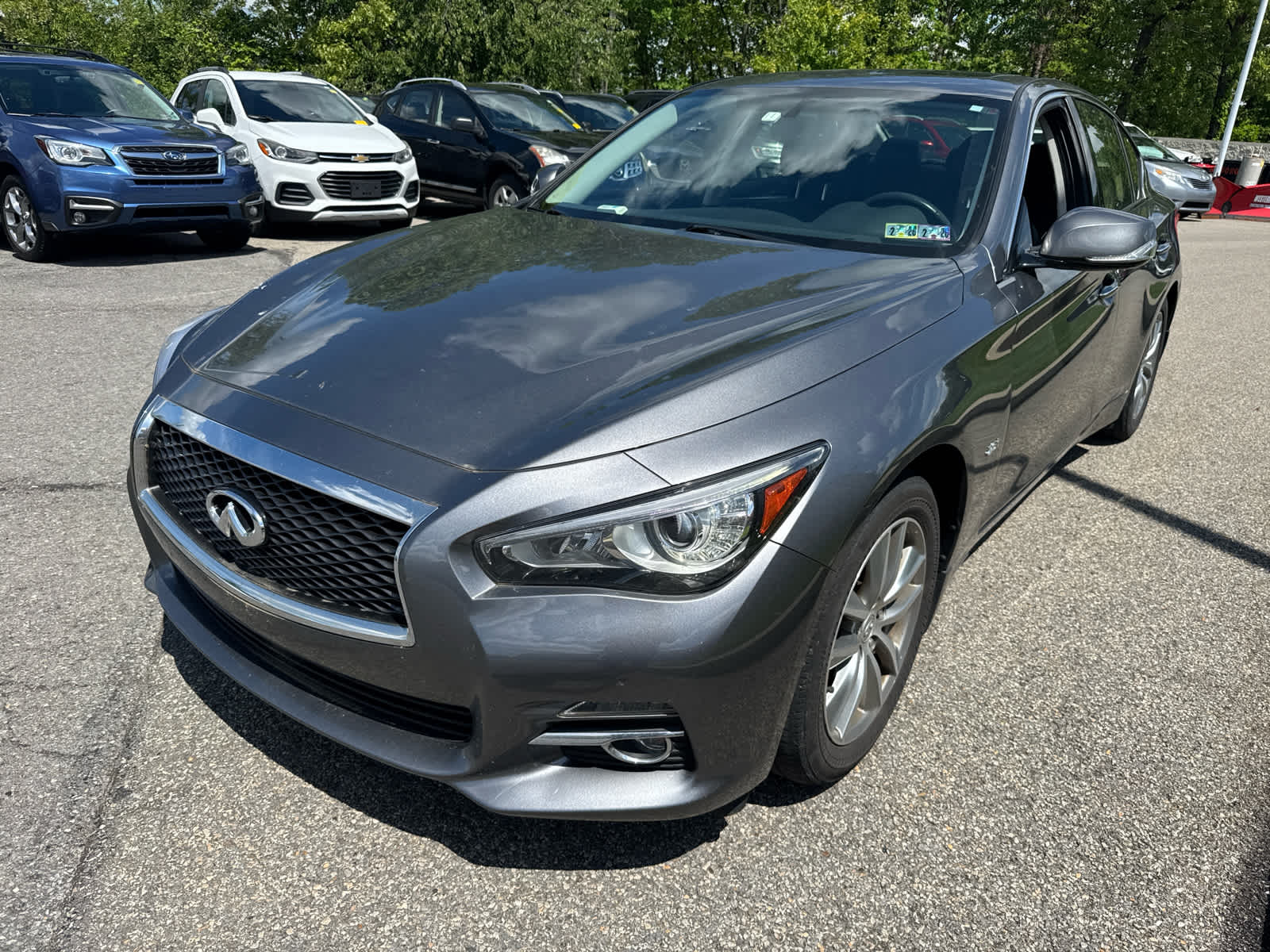 2016 INFINITI Q50 2.0t Premium Graphite Shadow at Humes CDJR