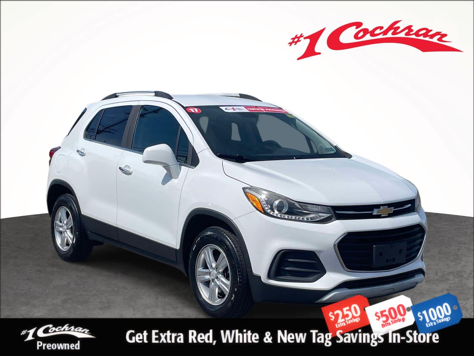 2017 Chevrolet Trax LT Summit White at Diehl Automotive