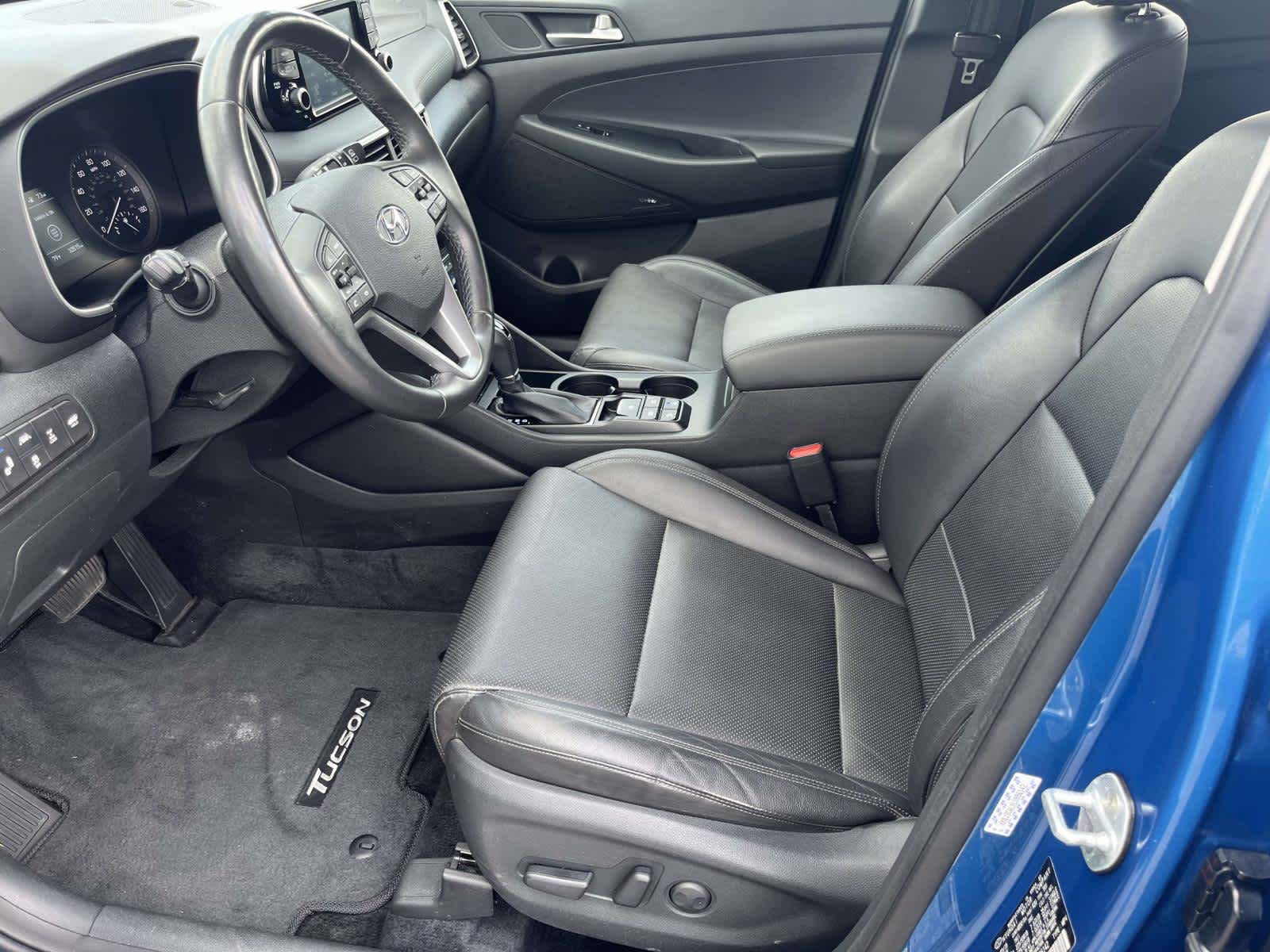 2020 Hyundai Tucson Limited Aqua Blue at Rick Weaver Chevrolet