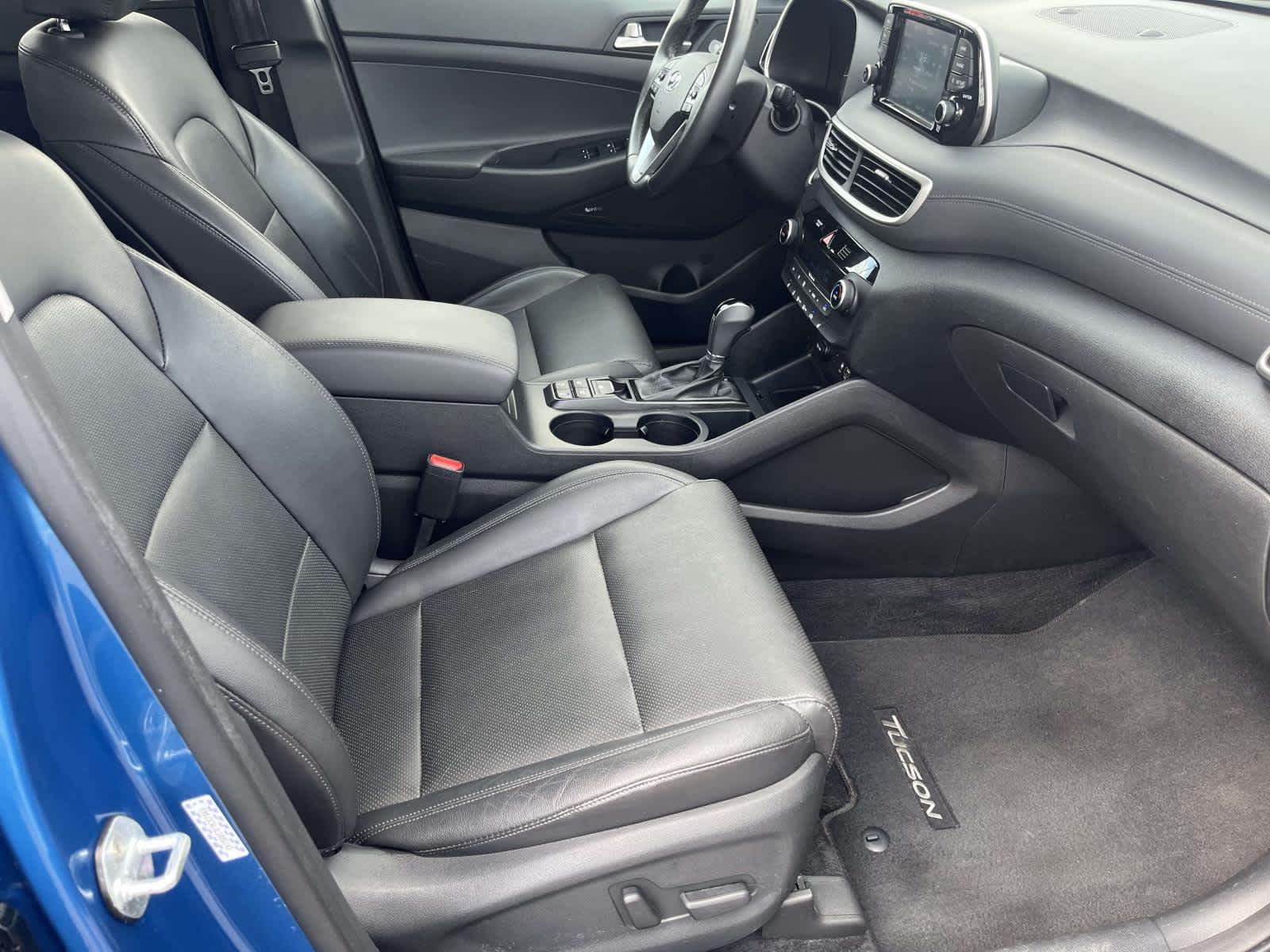 2020 Hyundai Tucson Limited Aqua Blue at Rick Weaver Chevrolet