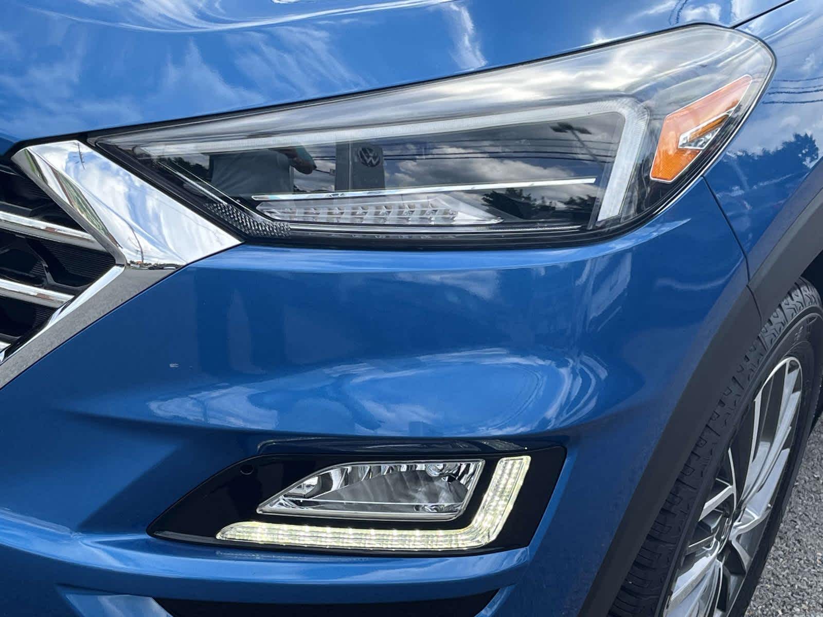 2020 Hyundai Tucson Limited Aqua Blue at Rick Weaver Chevrolet
